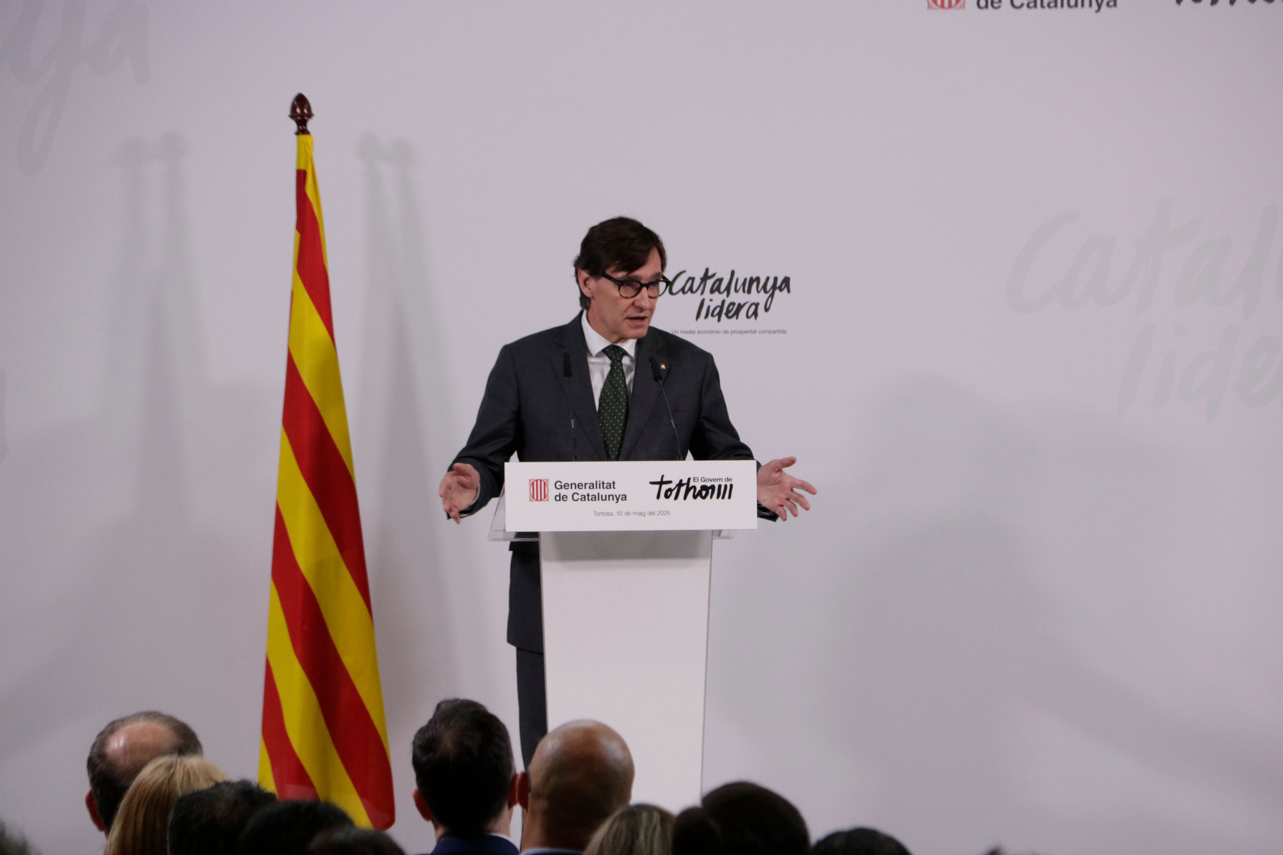 El president de la Generalitat, Salvador Illa, ha presentat el pla 'Catalunya Lidera El president de la Generalitat, Salvador Illa, ha presentat el pla 'Catalunya Lidera