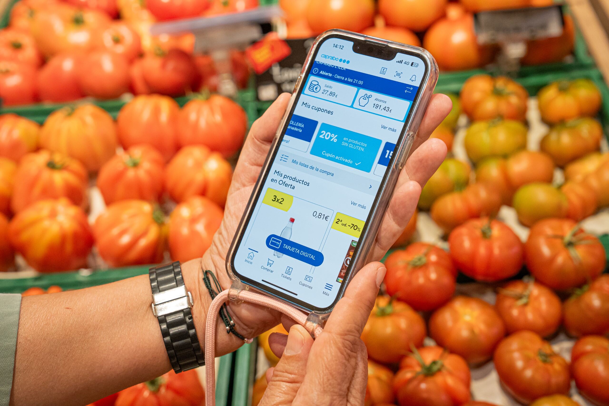 Caprabo avança en la seva aposta per la digitalització | Cedida Caprabo avança en la seva aposta per la digitalització | Cedida