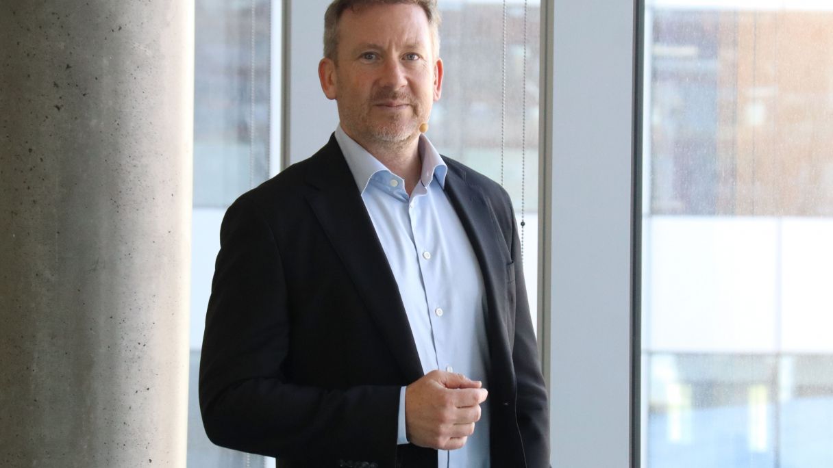 Staffan Schüberg, consejero delegado de Esteve en la sede de la compañía farmacéutica en Barcelona | ACN Staffan Schüberg, consejero delegado de Esteve en la sede de la compañía farmacéutica en Barcelona | ACN