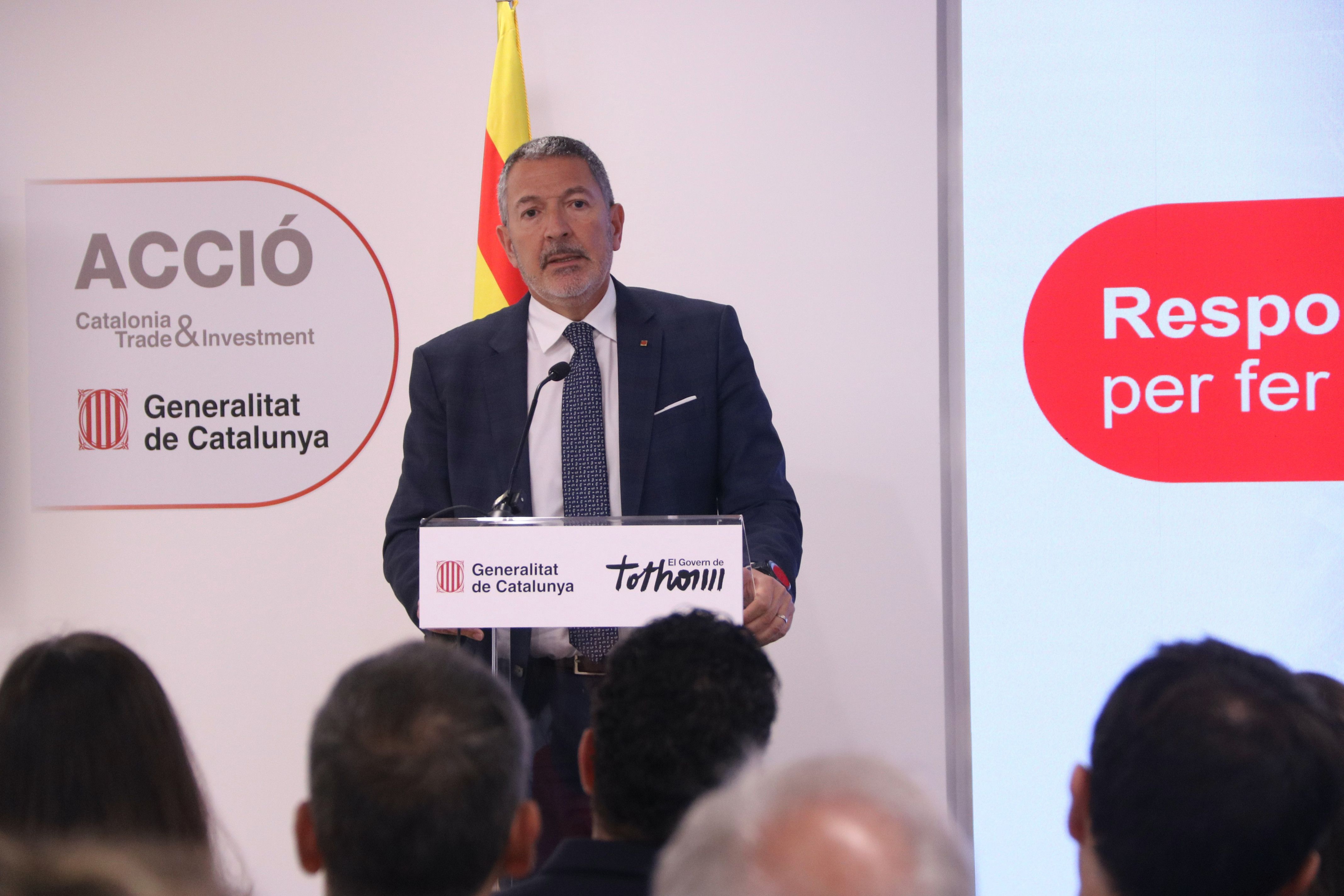 Sàmper recomana a les empreses que exporten a Nord amèrica que busquin altres mercats "més fiables" | ACN Sàmper recomana a les empreses que exporten a Nord amèrica que busquin altres mercats "més fiables" | ACN