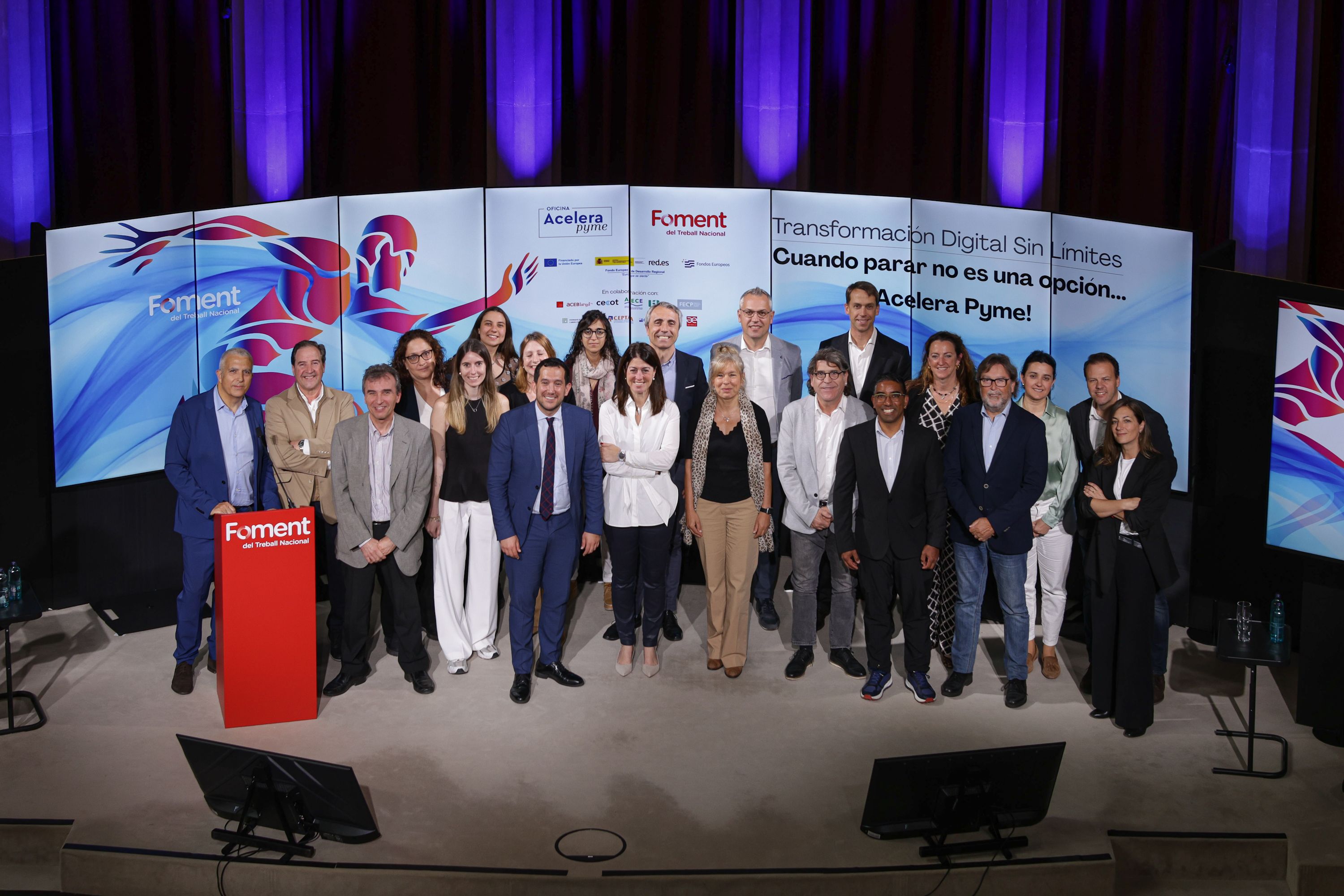 Participants en la sessió 'Quan parar no és una opció... Accelera Pime!' de Foment | Cedida Participants en la sessió 'Quan parar no és una opció... Accelera Pime!' de Foment | Cedida
