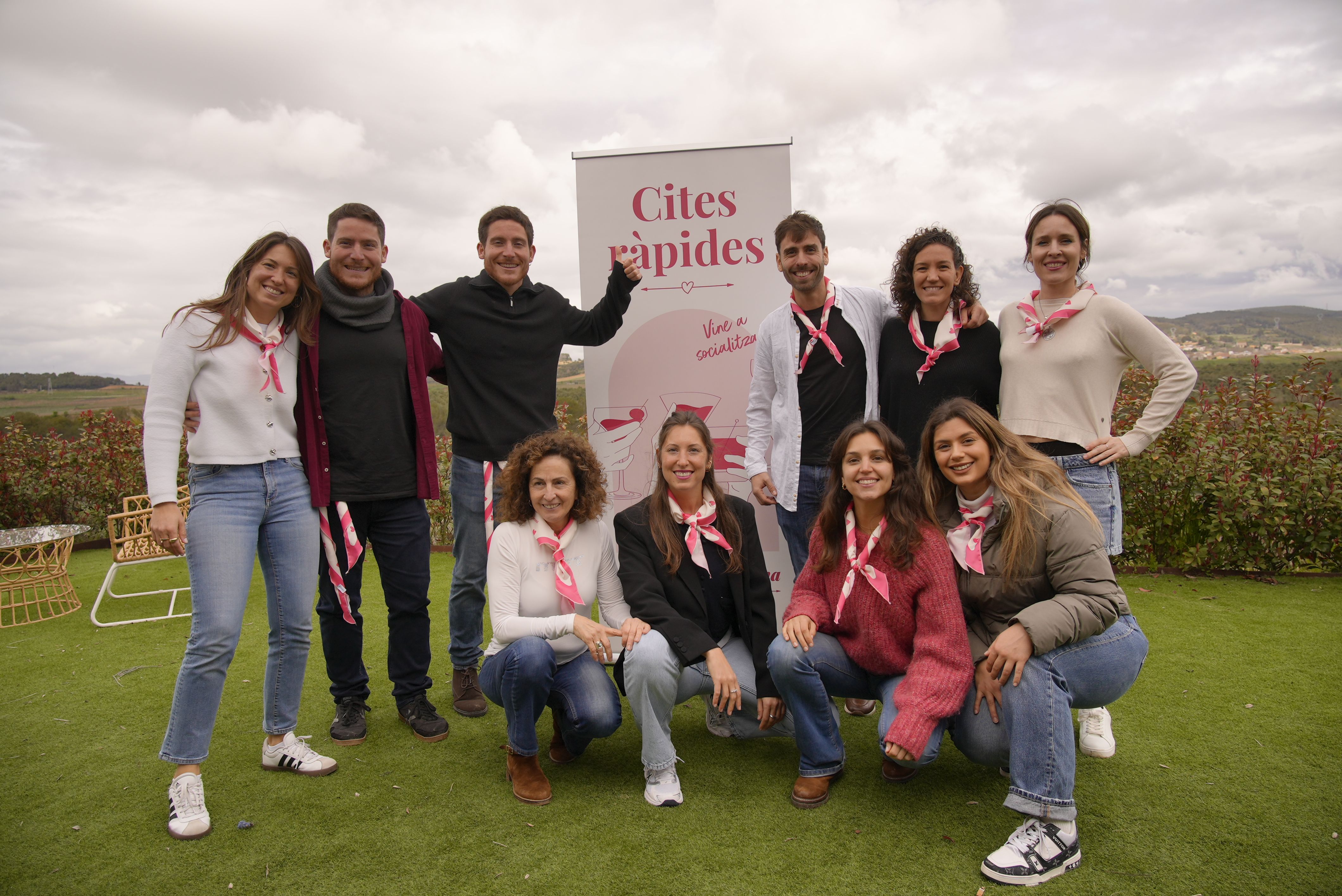 Els integrants de Cites Ràpides, amb els bessons Bartrolí al capdavant | Cedida Els integrants de Cites Ràpides, amb els bessons Bartrolí al capdavant | Cedida