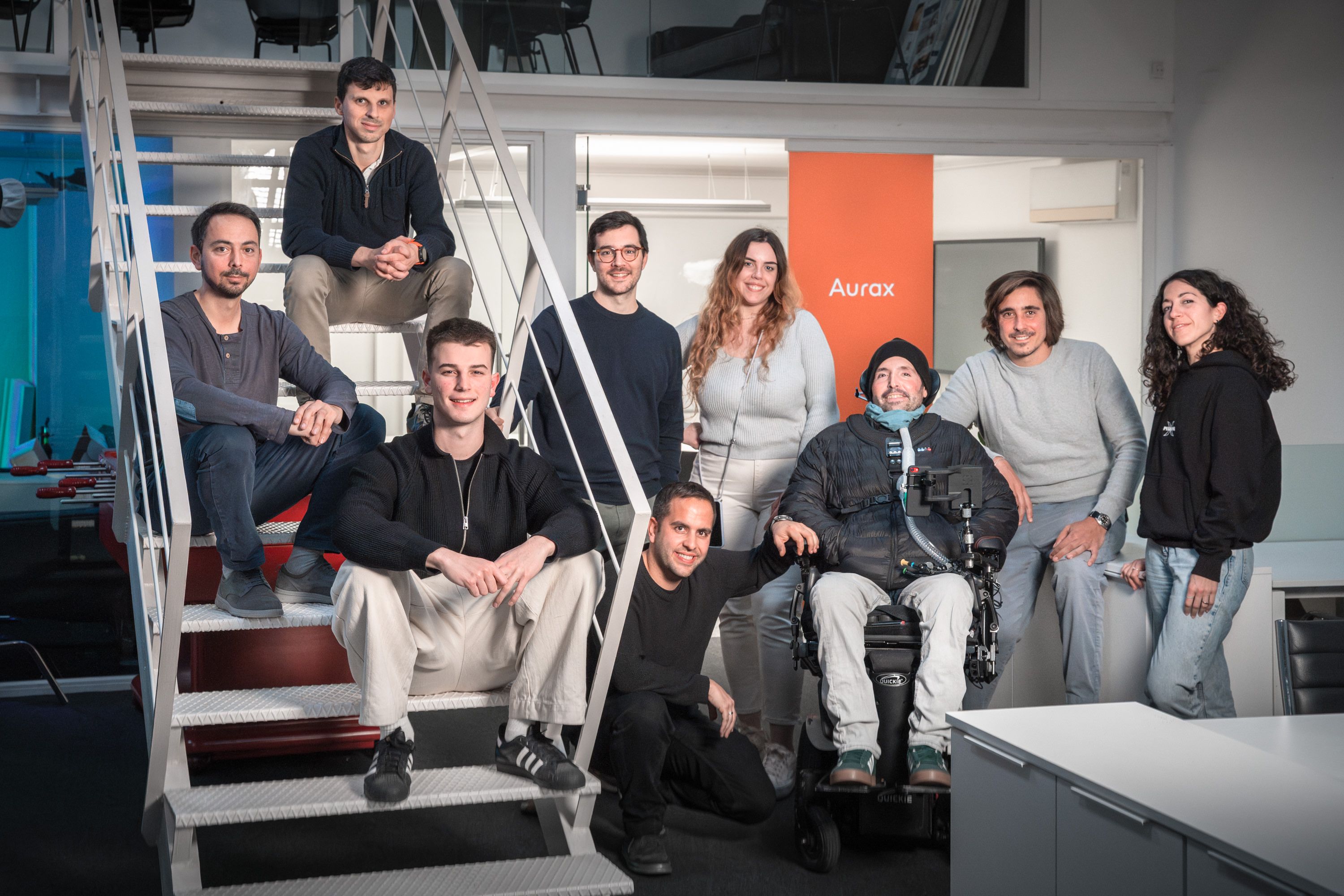 L'equip d'Aurax | Cedida L'equip d'Aurax | Cedida