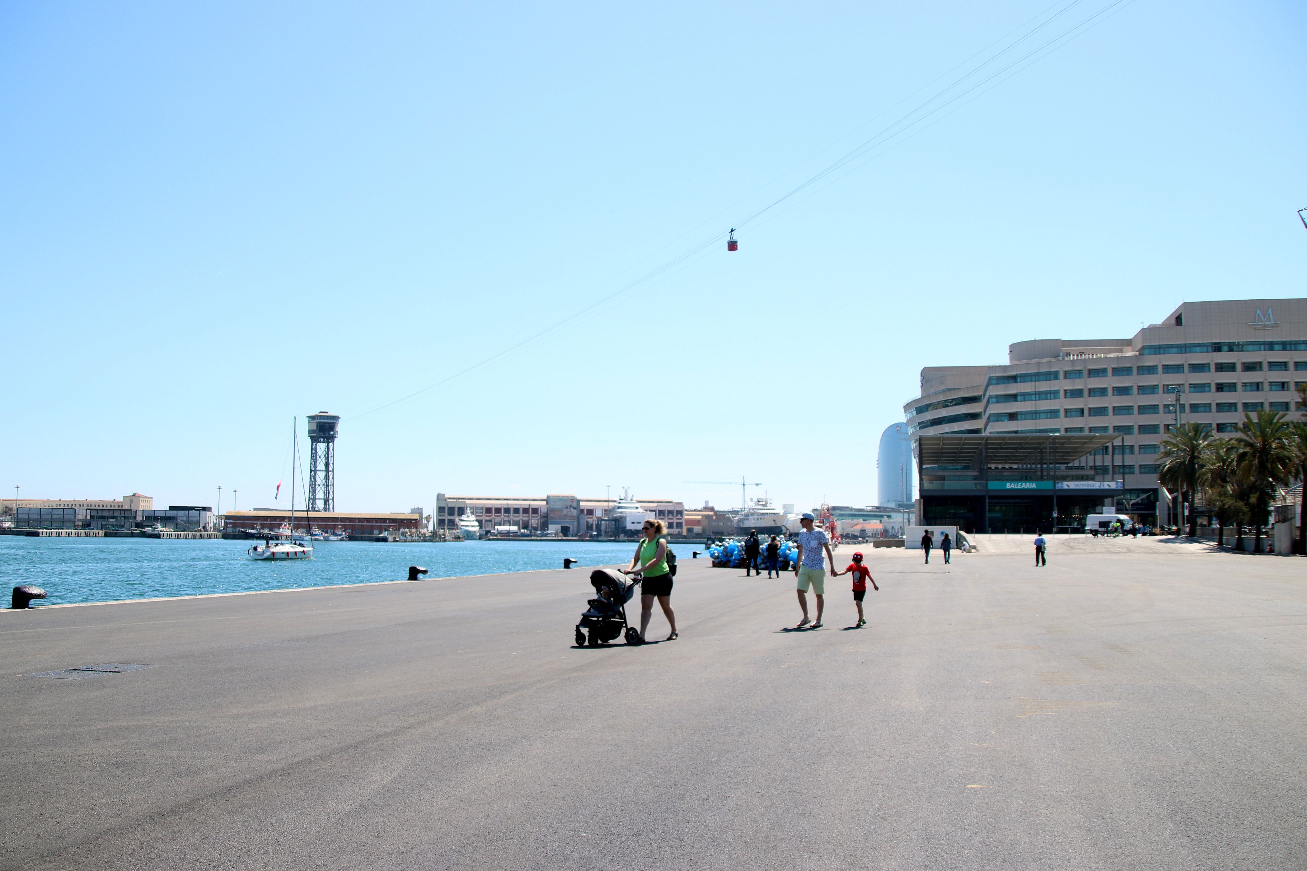 Explanada al Moll Barcelona oberta a la ciutadania | Maria Belmez / ACN Explanada al Moll Barcelona oberta a la ciutadania | Maria Belmez / ACN