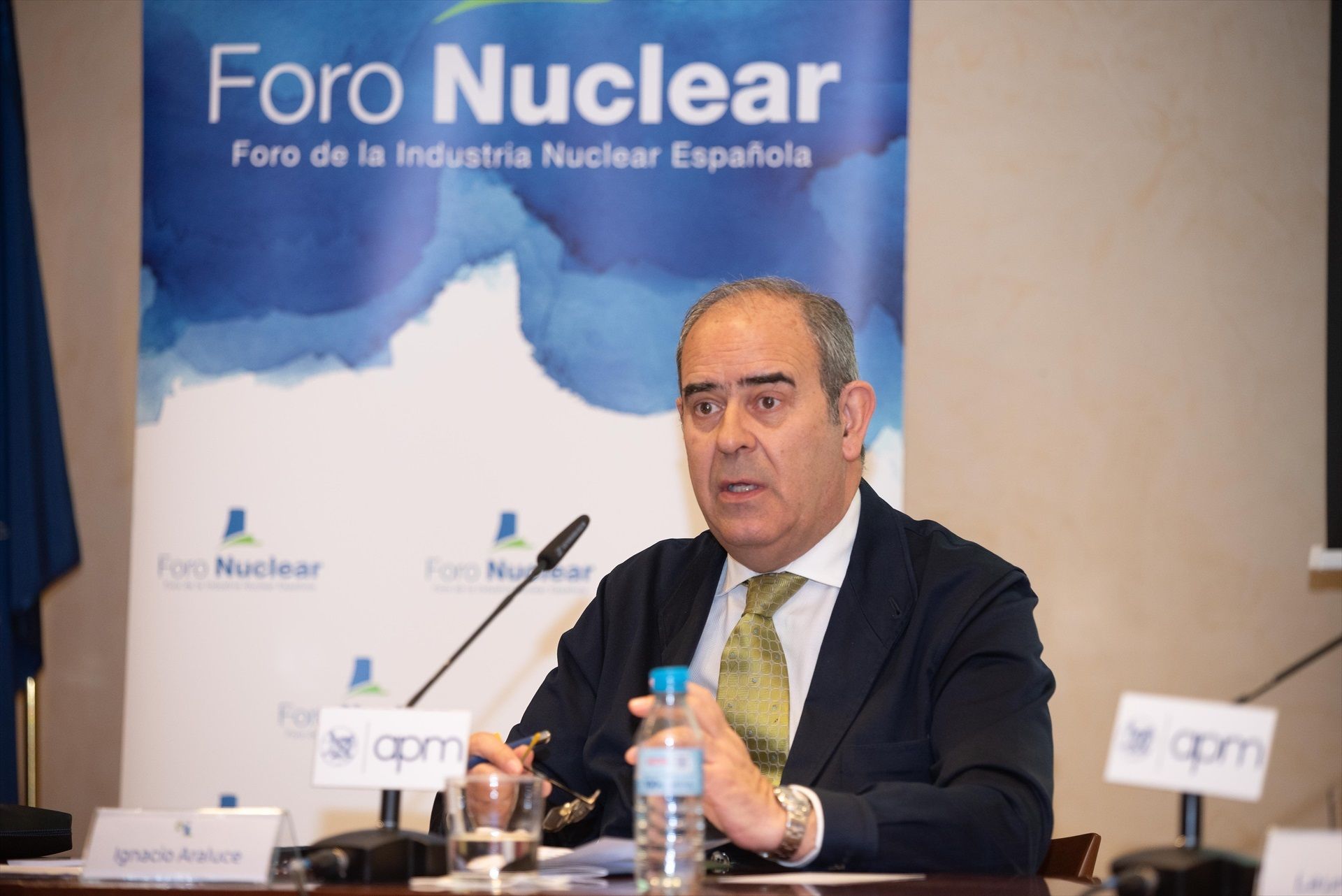 El presidente de Foro Nuclear, Ignacio Araluce | Europa Press