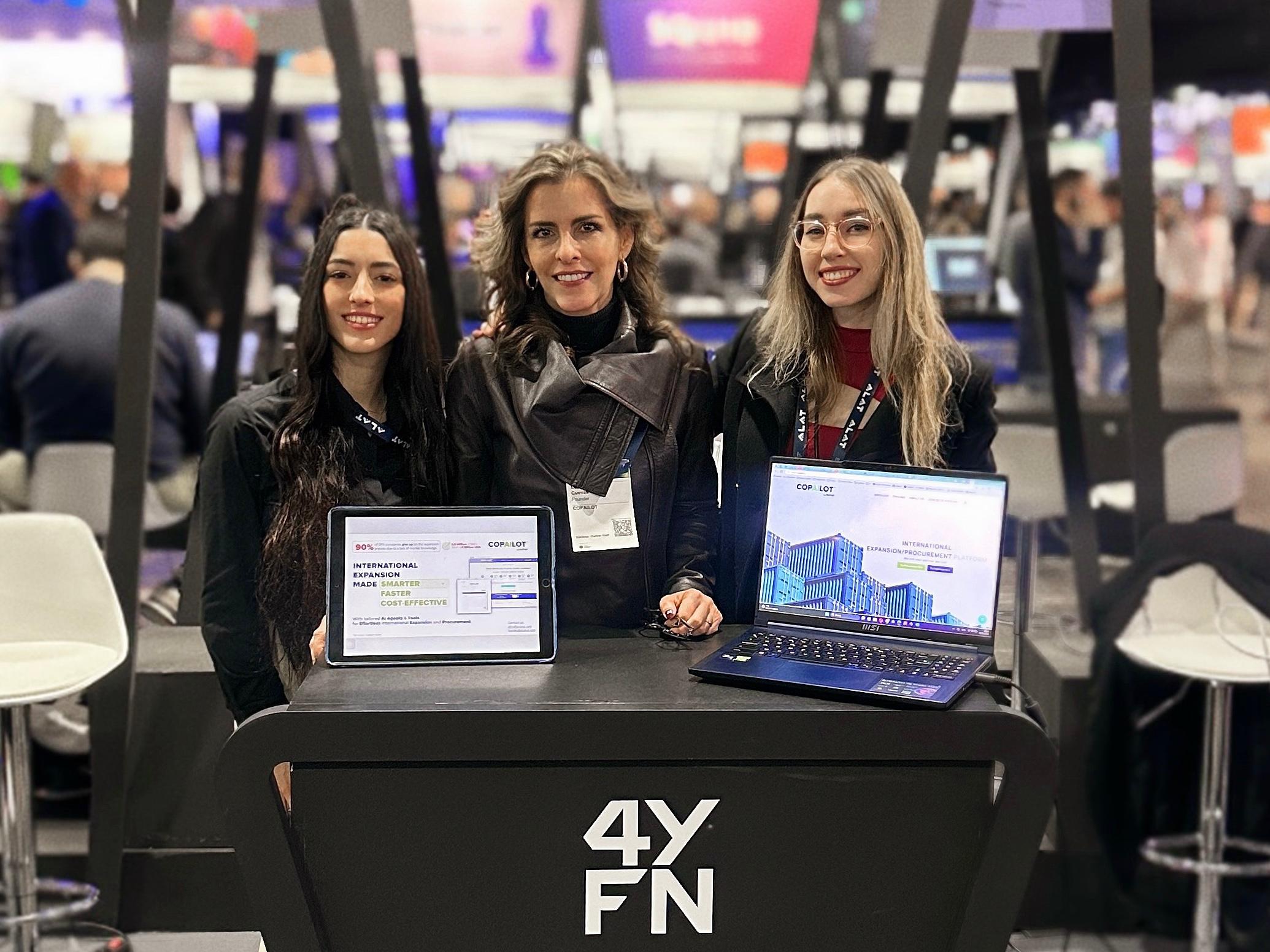 Una part de l'equip de Copailot al 4YFN | Cedida Una part de l'equip de Copailot al 4YFN | Cedida