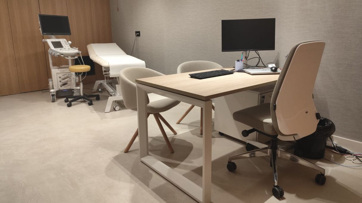 Una de las salas de consulta de Epsilon Physio | VIA Empresa Una de las salas de consulta de Epsilon Physio | VIA Empresa