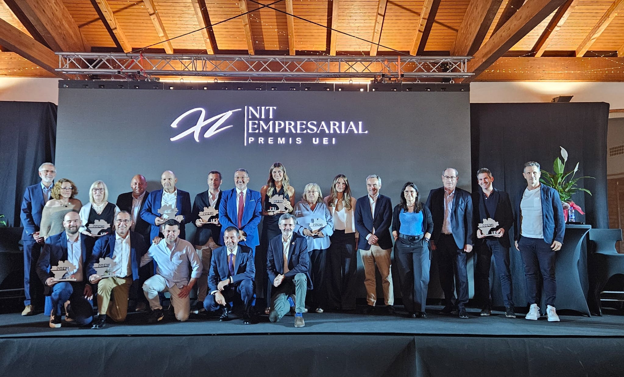 Els premiats de la XI Nit Empresarial – Premis UEI 2025 | Cedida