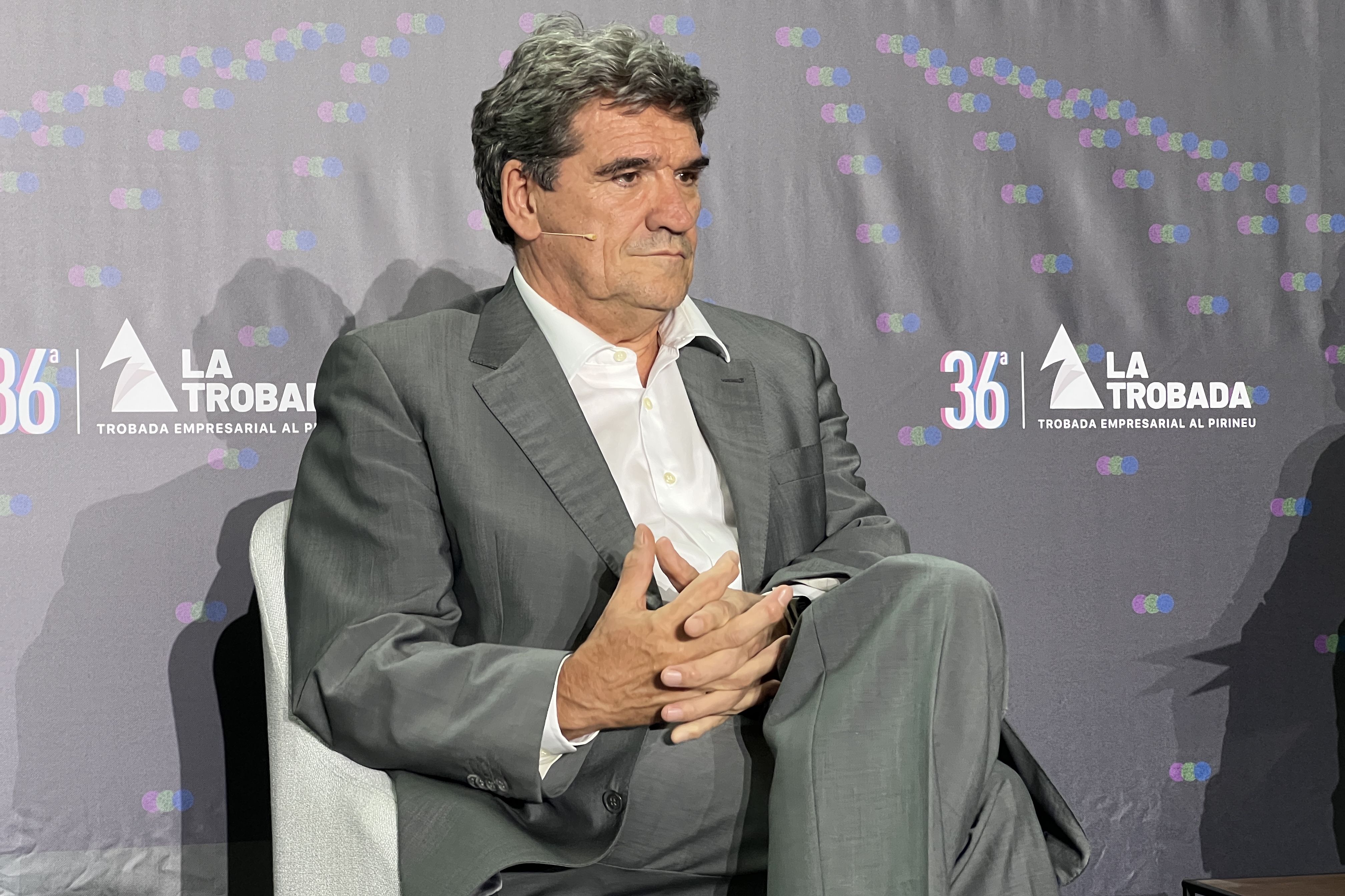El governador del Banc d’Espanya, José Luis Escrivá, a la Trobada Empresarial al Pirineu | ACN El governador del Banc d’Espanya, José Luis Escrivá, a la Trobada Empresarial al Pirineu | ACN