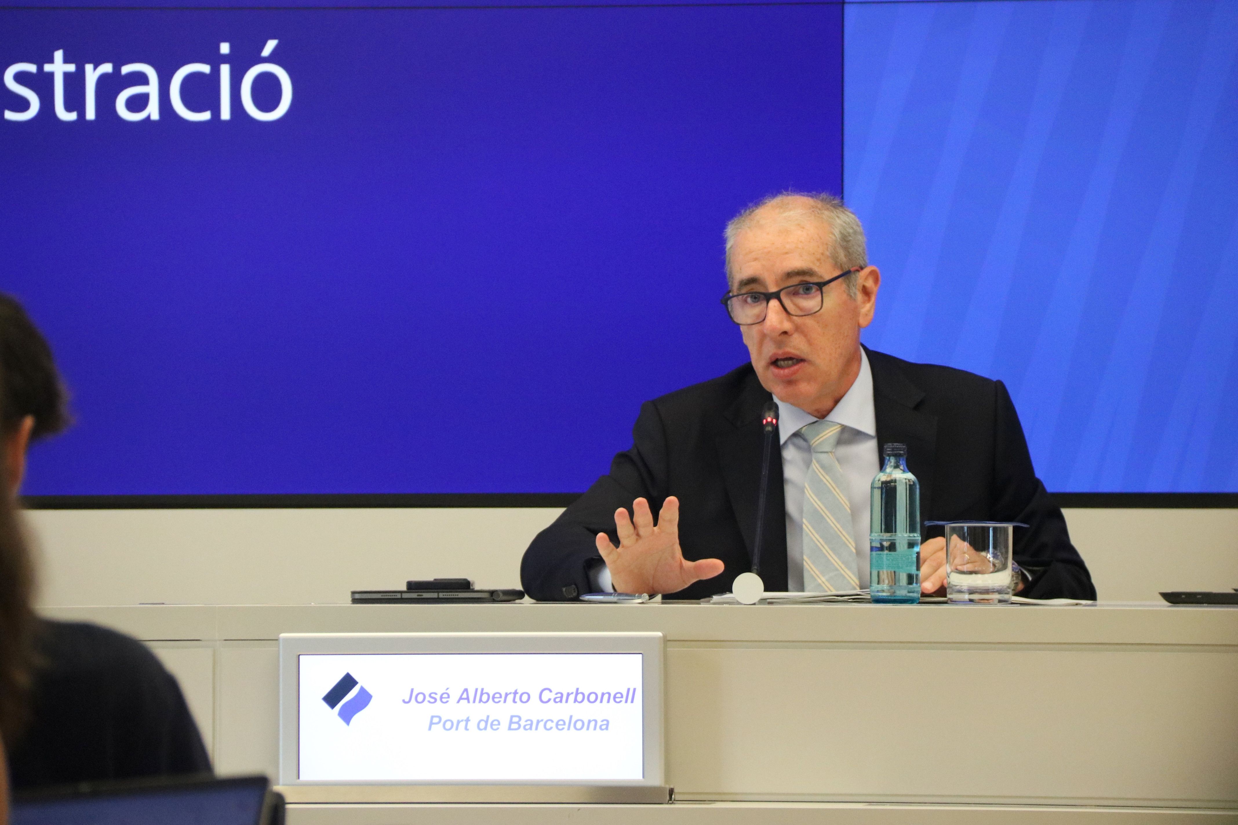 El president de l'autoritat portuària, José Alberto Carbonell | Cedida El president de l'autoritat portuària, José Alberto Carbonell | Cedida