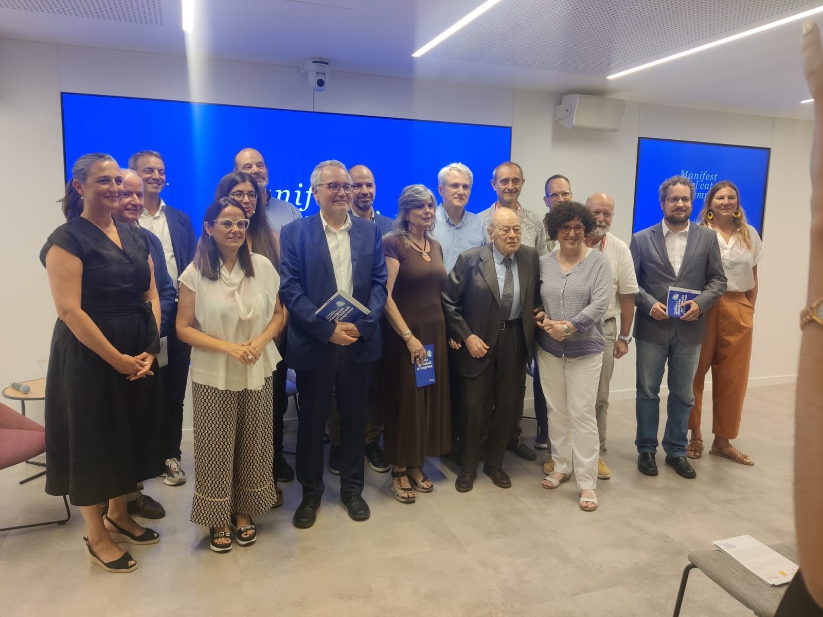Acte de presentació del Manifest català a l'empresa | Cedida Acte de presentació del Manifest català a l'empresa | Cedida