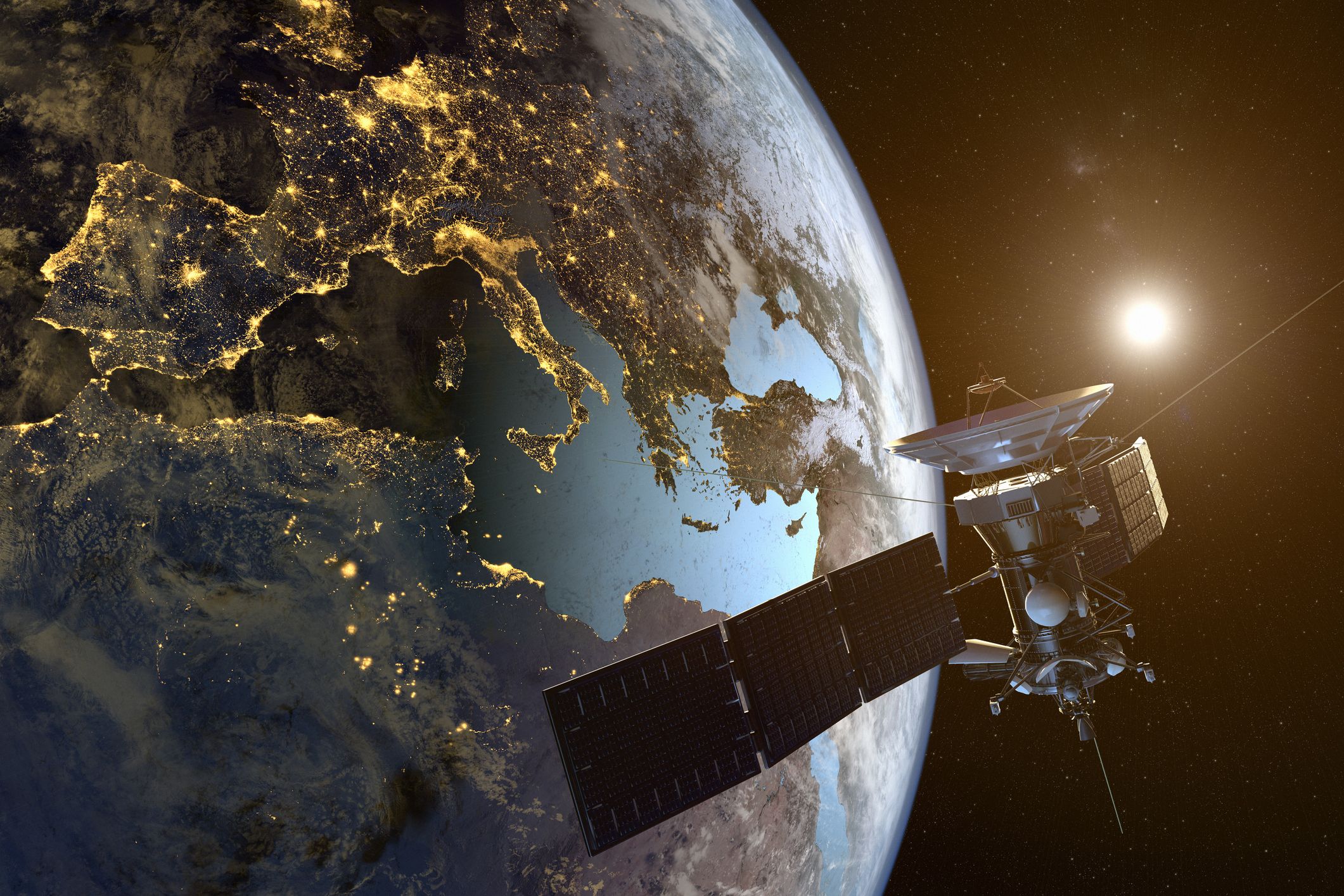 Els conflictes bèl·lics de l'actualitat han revalorat la importància del sector espacial | tifonimages / iStock