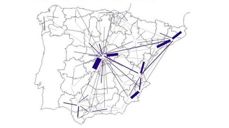 mapa espanya lligams newton mapa espanya lligams newton