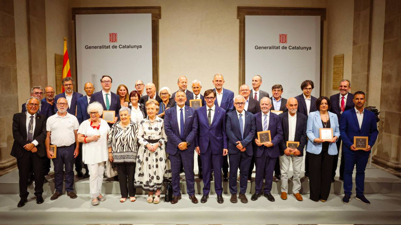 L'acte de lliurament de les Medalles i Plaques al Treball President Macià 2024 | Cedida L'acte de lliurament de les Medalles i Plaques al Treball President Macià 2024 | Cedida