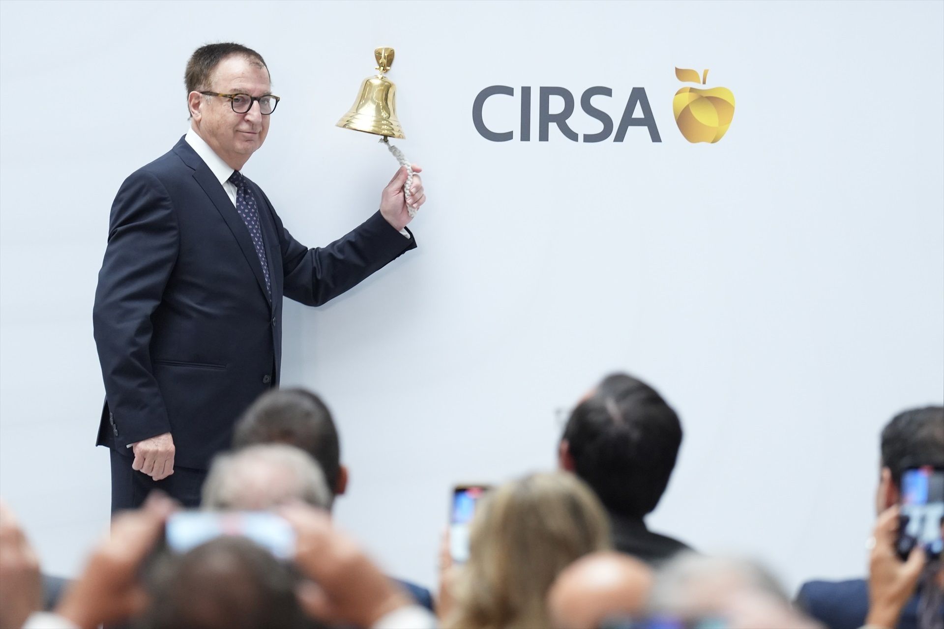 El president executiu de Cirsa, Joaquim Agut, fa el toc de campana per la sortida a borsa | Europa Press El president executiu de Cirsa, Joaquim Agut, fa el toc de campana per la sortida a borsa | Europa Press