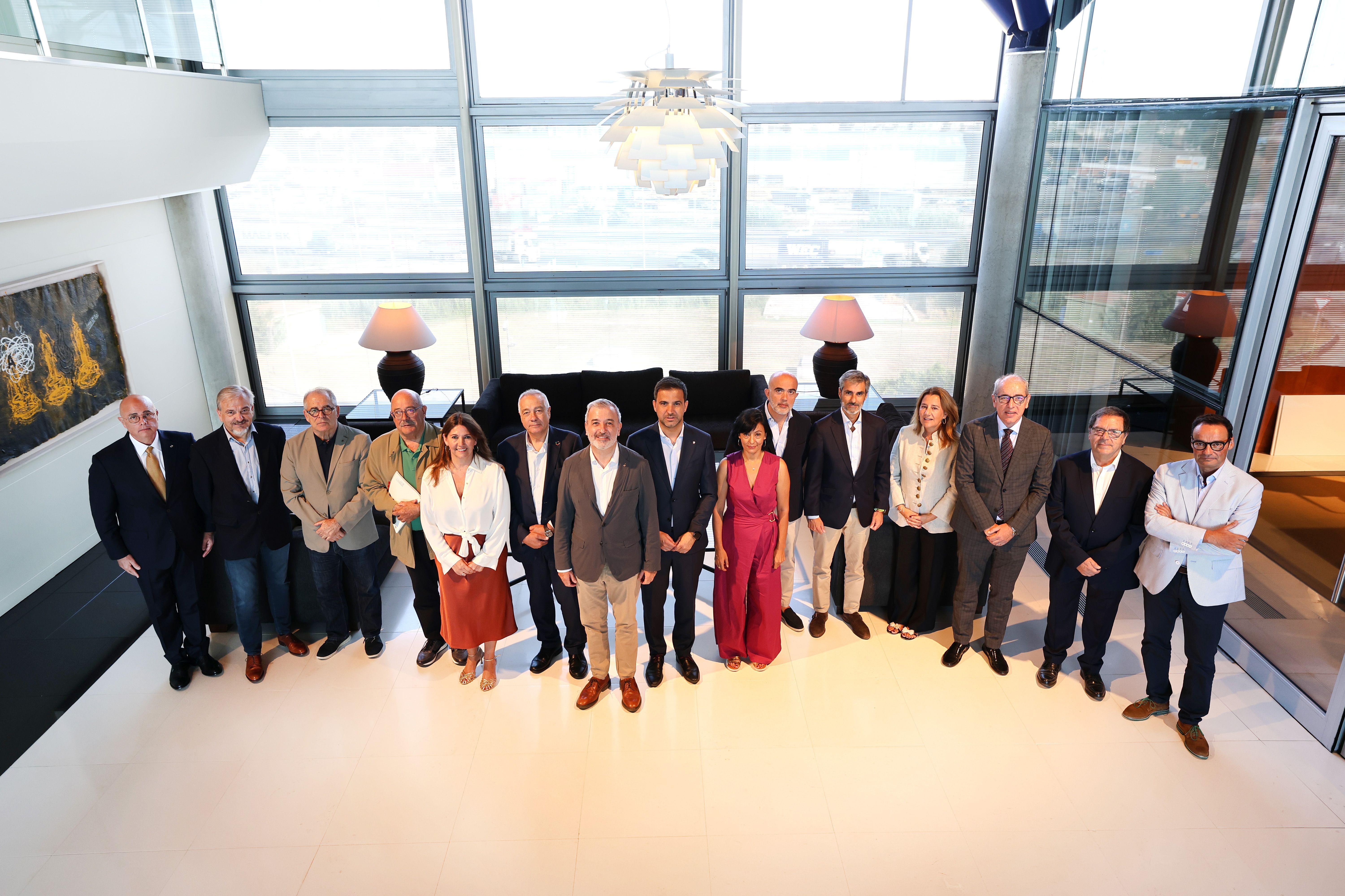 Plenari del Consorci de la Zona Franca de Barcelona celebrat aquest dimarts | Cedida