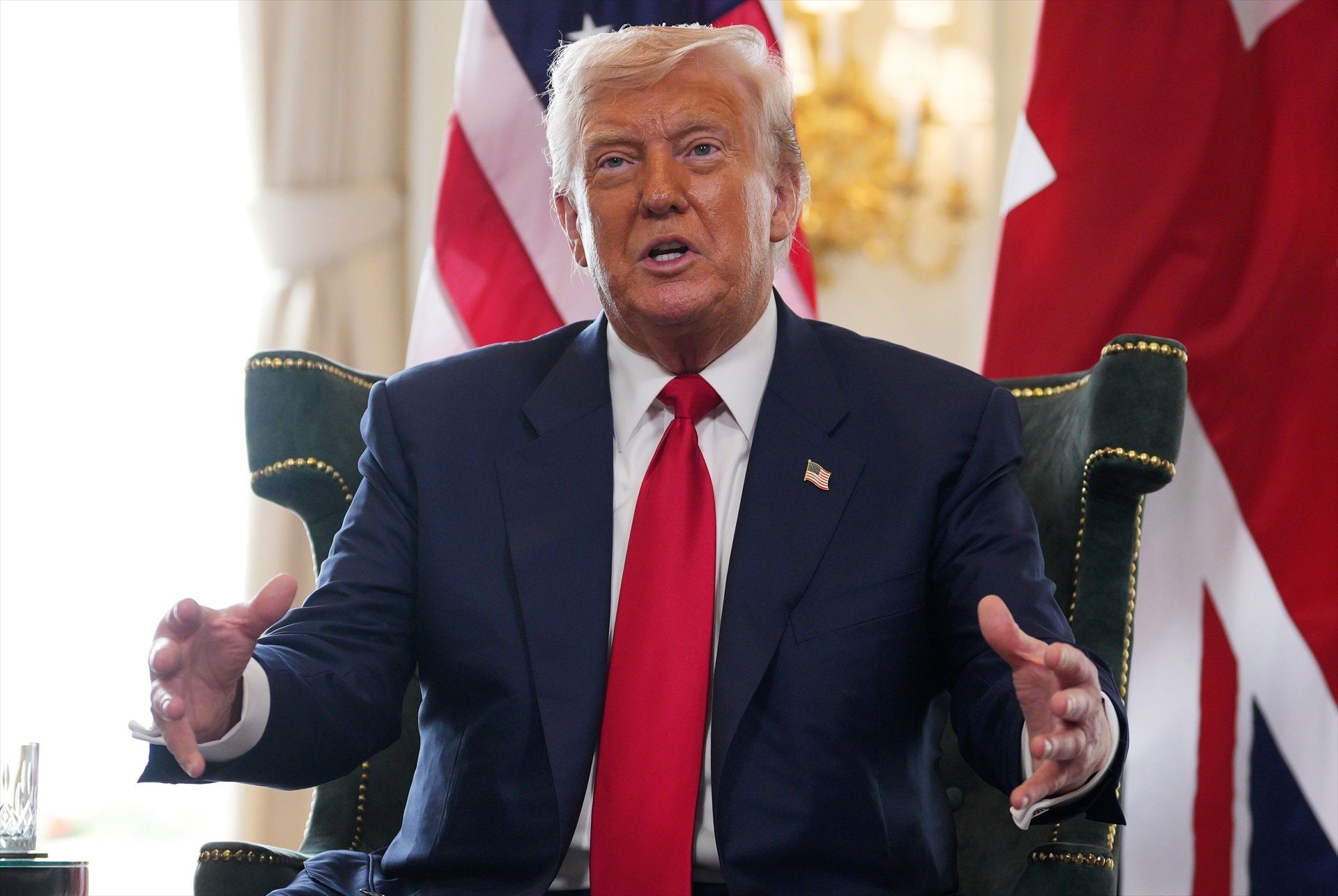 Donald Trump durant una visita a Europa aquesta setmana | Europa Press Donald Trump durant una visita a Europa aquesta setmana | Europa Press