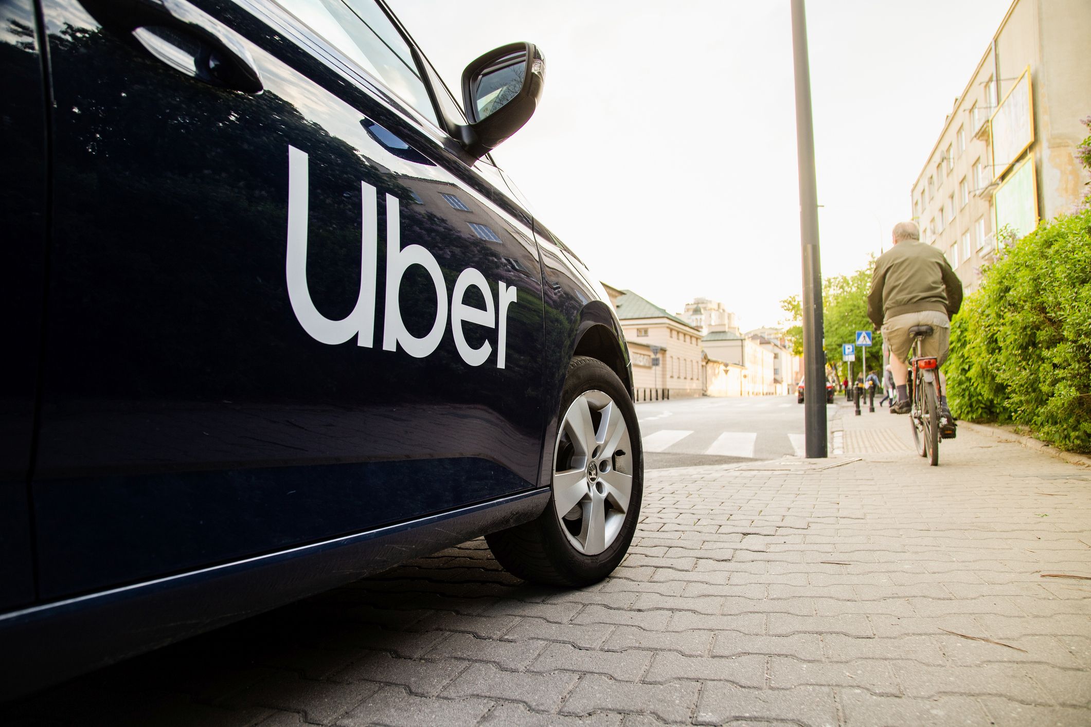 Un vehicle d'Uber aparcat | iStock Un vehicle d'Uber aparcat | iStock