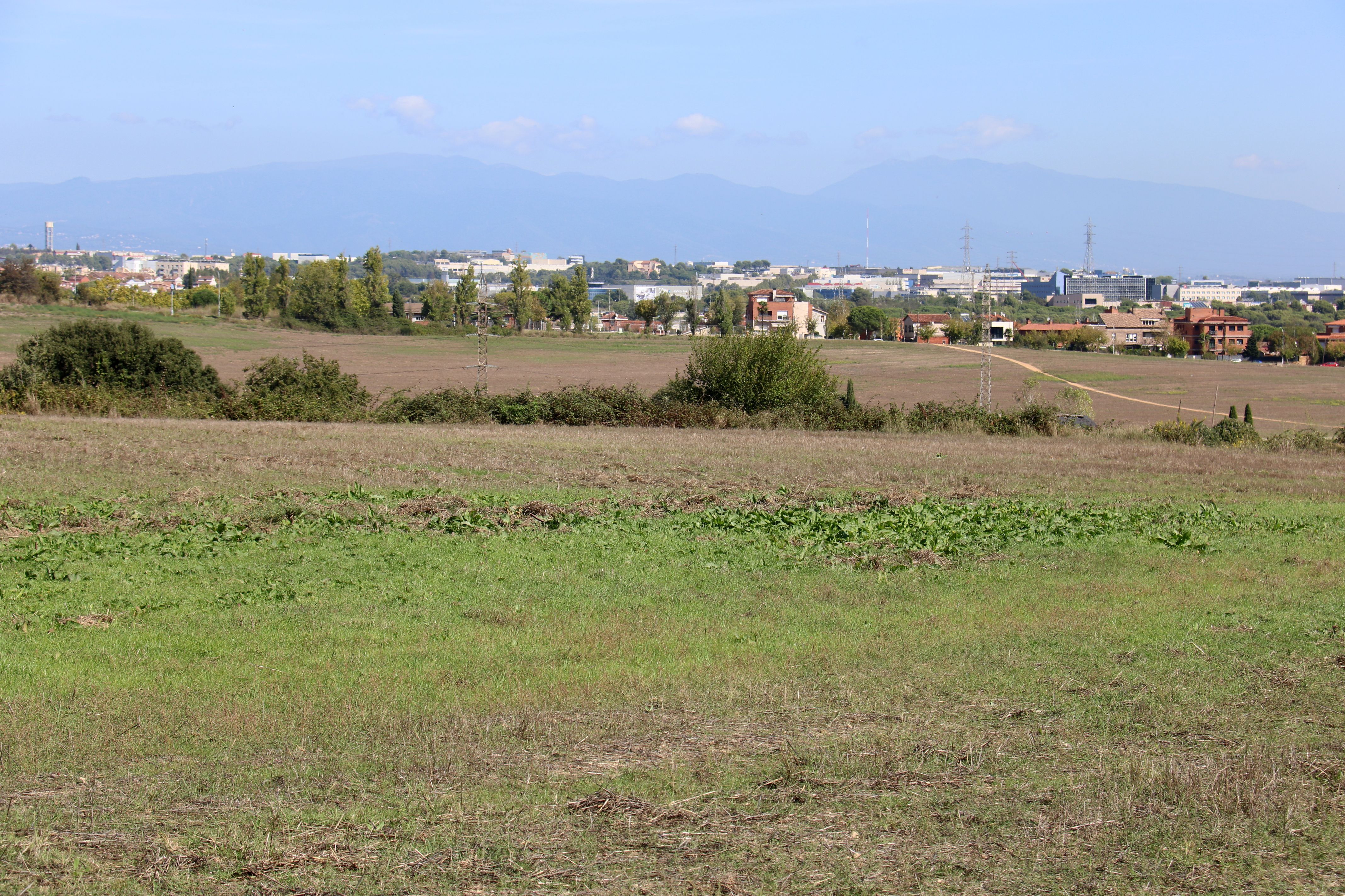 Pla general de l'espai on s'hi construiran uns 5.000 habitatges al futur Parc de l'Alba de Cerdanyola del Vallès, el 7 d'octubre de 2021 | ACN