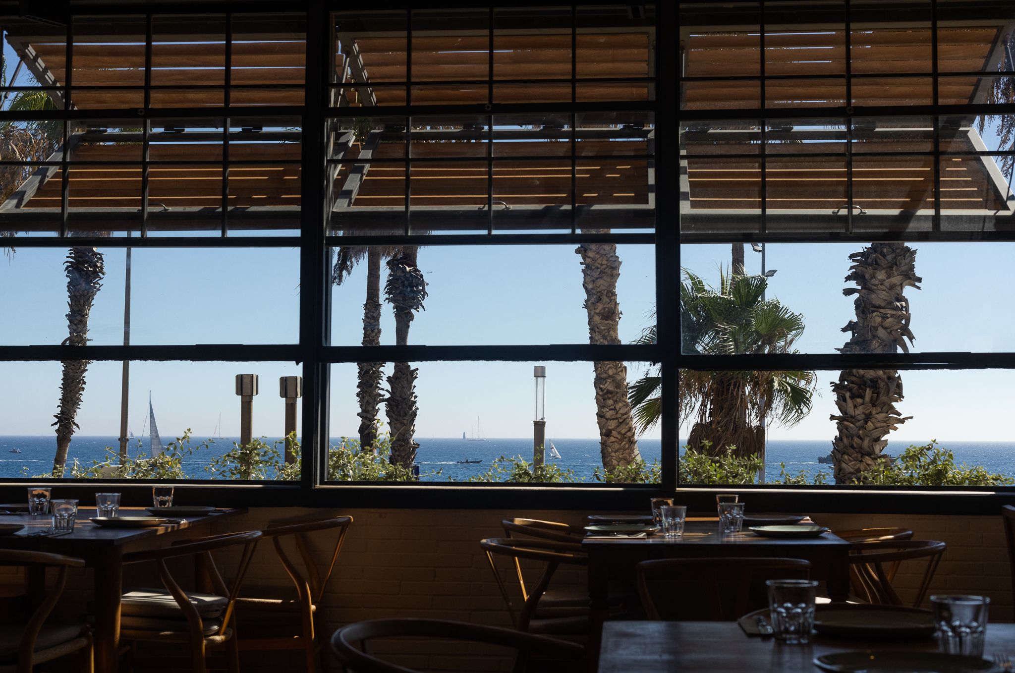 Vistes a la Barceloneta des del restaurant Barraca (Barcelona) | Cedida