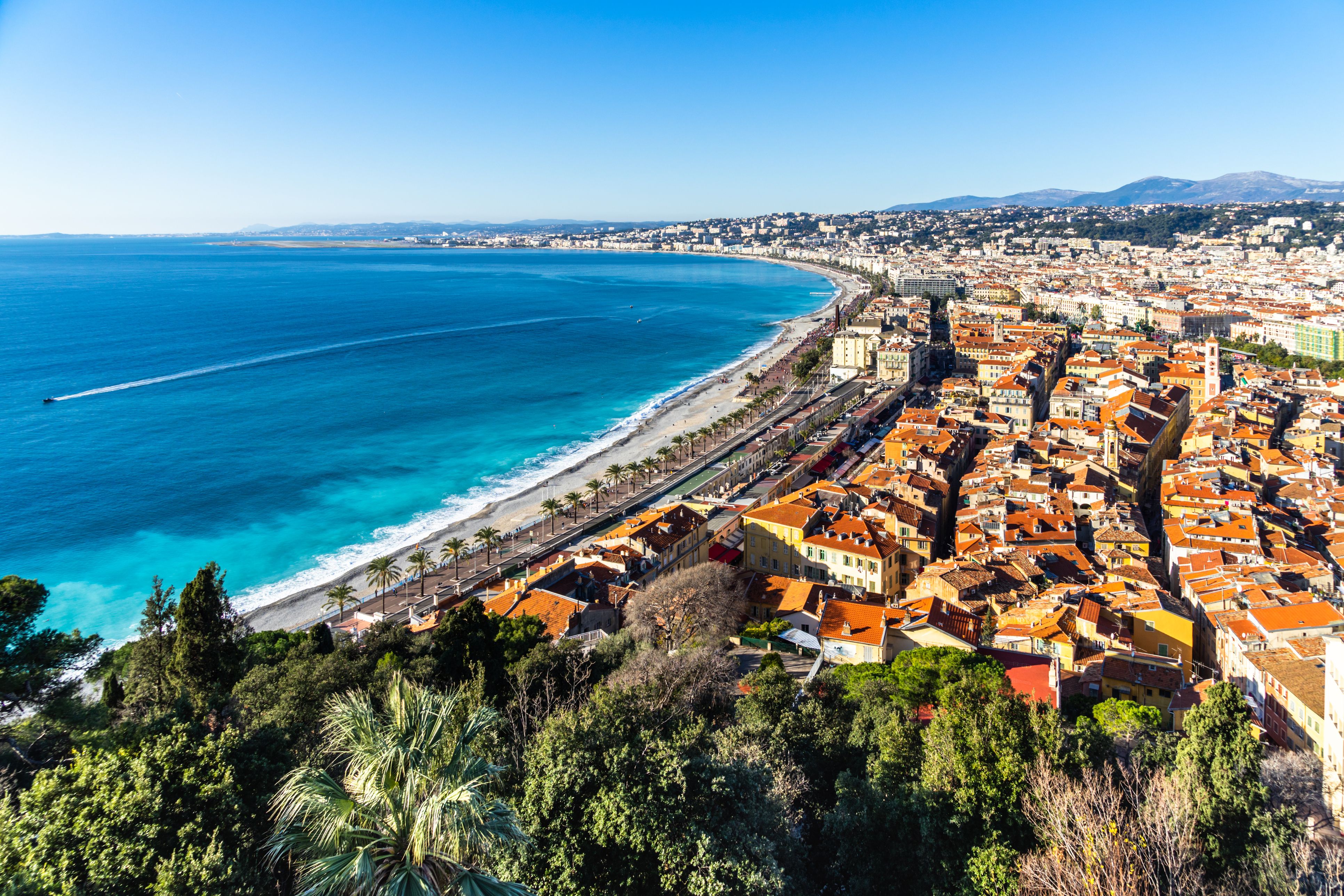 Panorama de la costa de Niça | iStock
