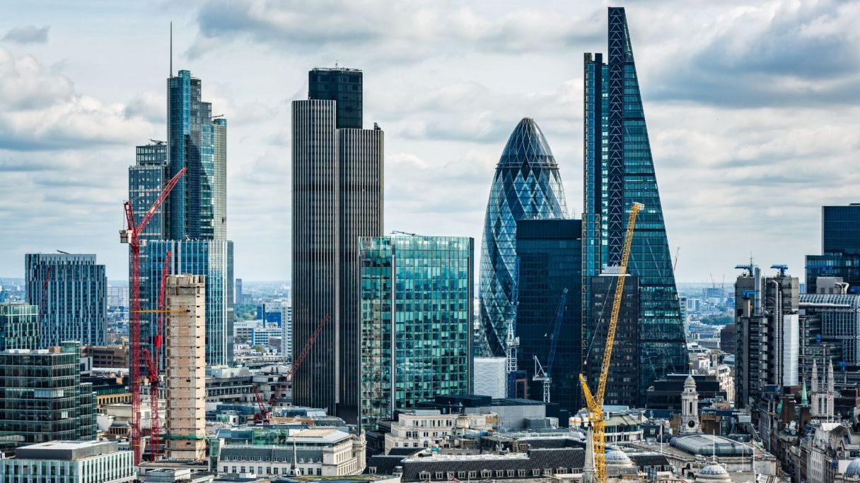 La City, el districte financer de Londres | Canva