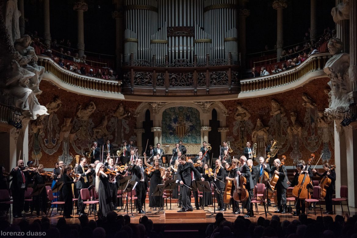La Orquestra Simfònica del Vallès durante una actuación | Lorenzo Duaso / osvalles.com