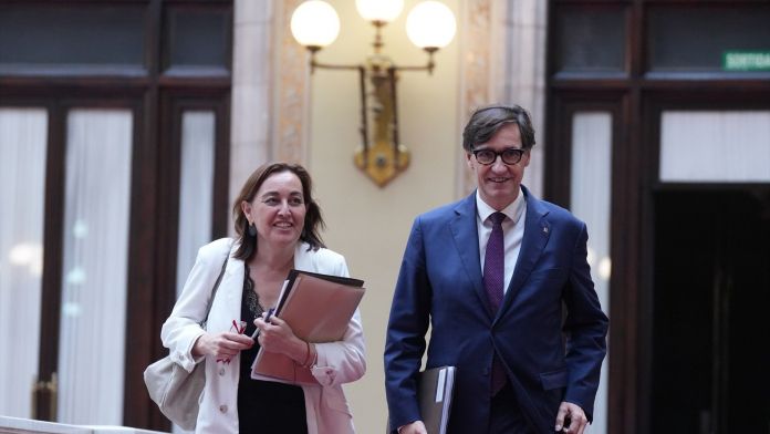 El president de la Generalitat, Salvador Illa, i la consellera de Política Territorial i portaveu del Govern, Sílvia Paneque | Europa Press El president de la Generalitat, Salvador Illa, i la consellera de Política Territorial i portaveu del Govern, Sílvia Paneque | Europa Press