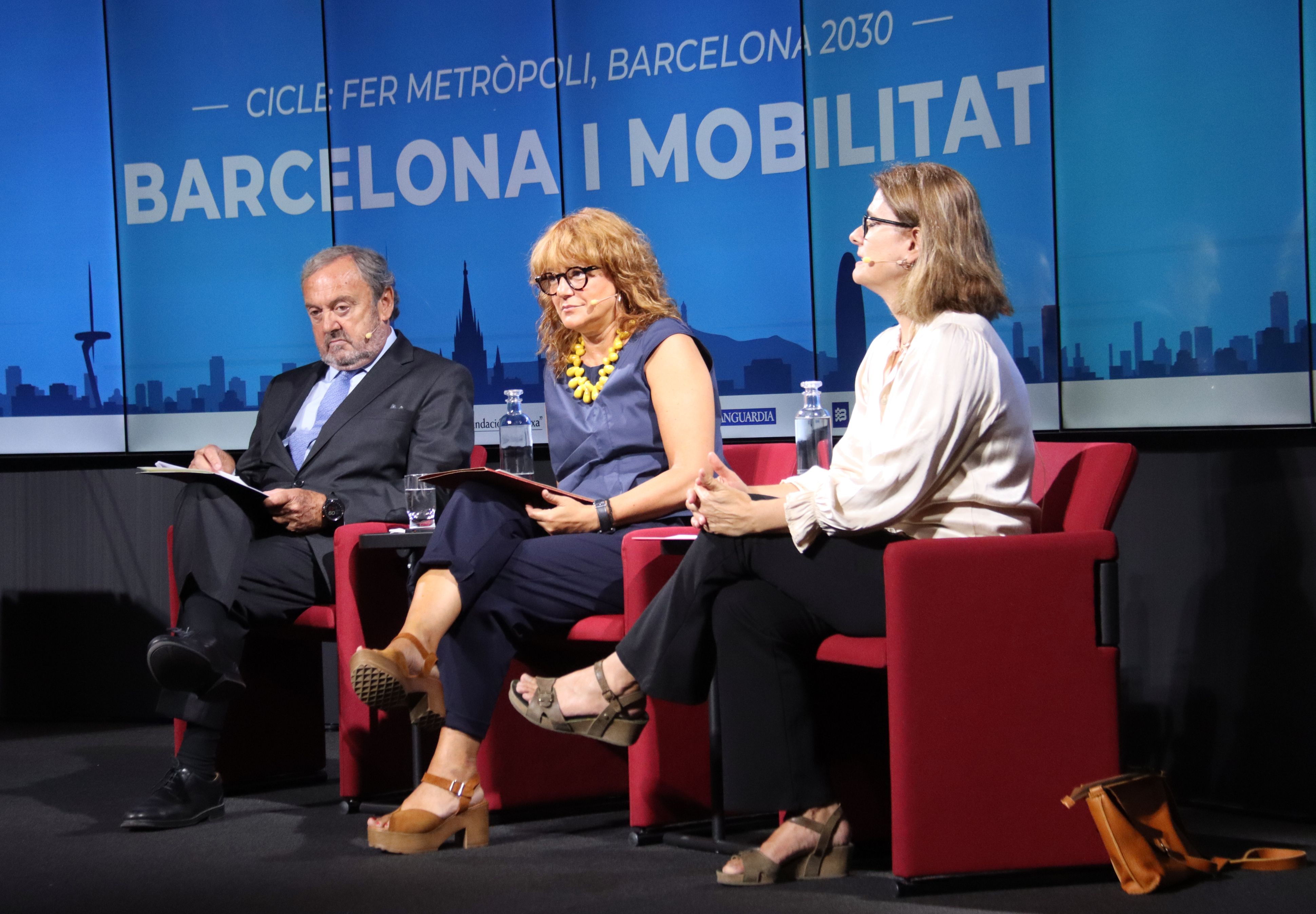 Josep Mateu, president del Racc, i Laia Bonet, primera tinenta d'alcaldia | ACN