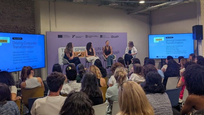 Menos del 20% de las mujeres lideran proyectos tecnológicos | @i2CAT (X) Menos del 20% de las mujeres lideran proyectos tecnológicos | @i2CAT (X)