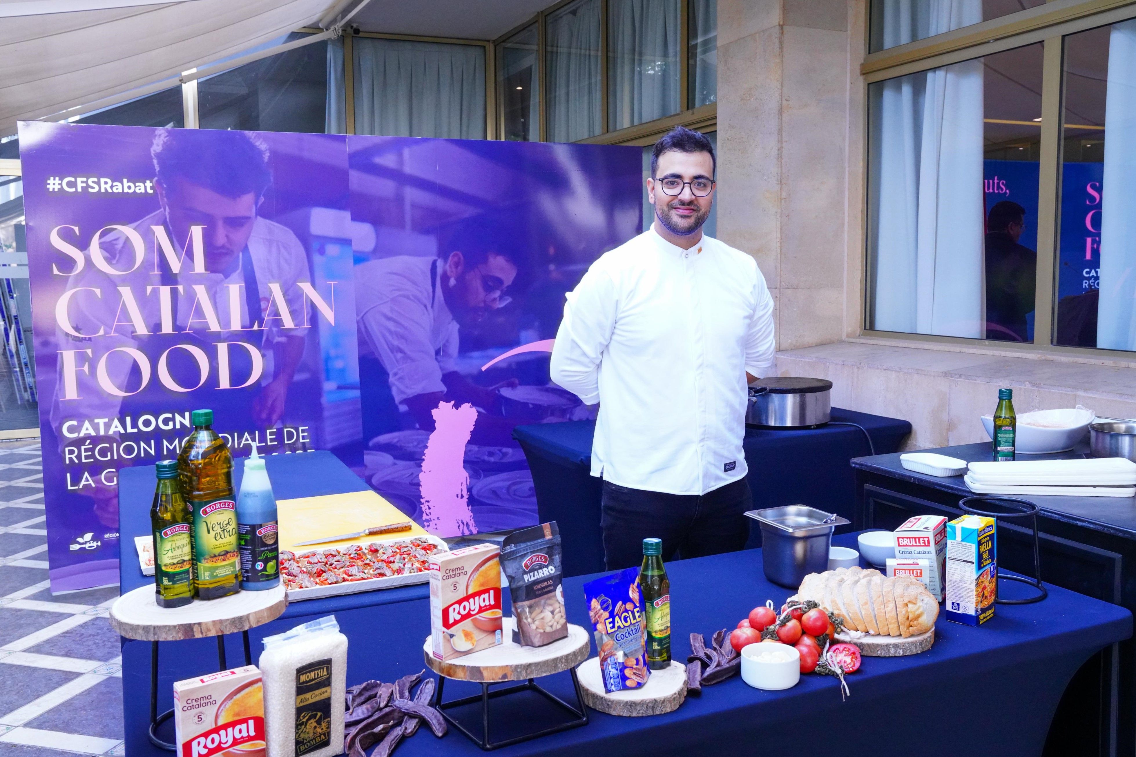 Una selecció de productes exhibits durant el 'Catalan Food Show' | Prodeca