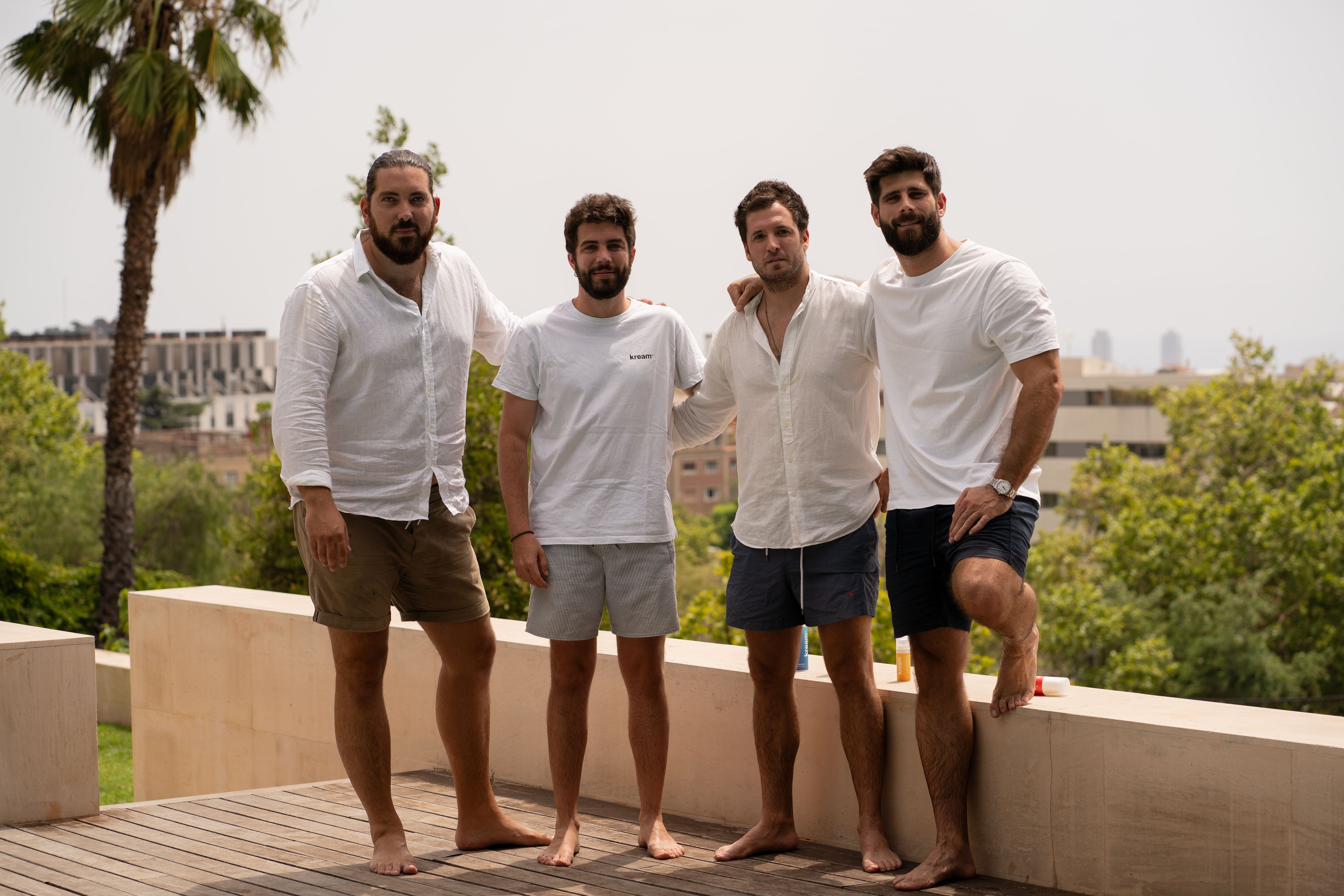 Els impulsors de Kream són Joan Faura, Alex Rodés, Borja Blasco i Jordi Martínez | Cedida