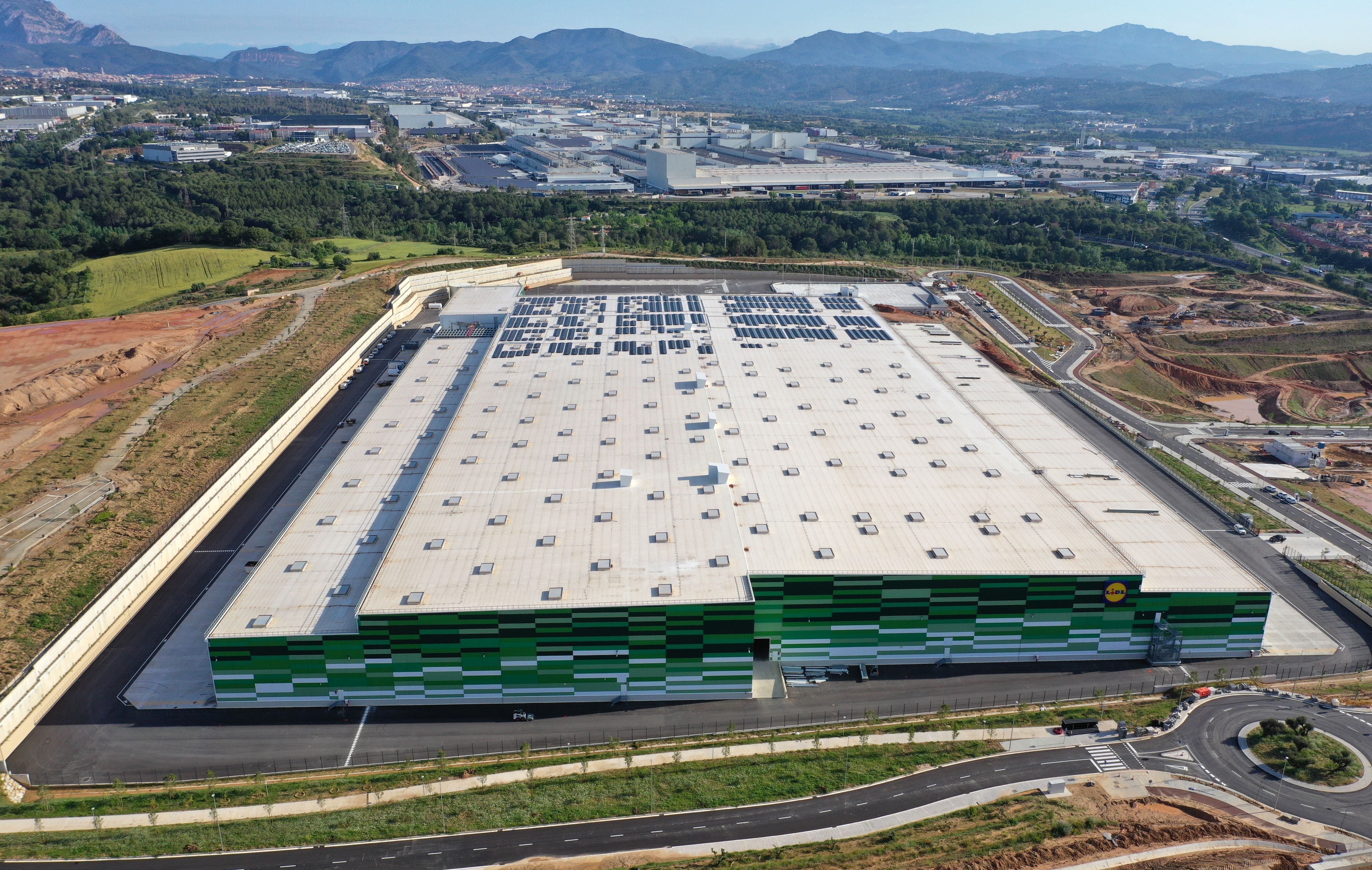 El nuevo almacén de Lidl en Martorell es la mayor inversión logística de la empresa en el Estado en tres décadas | Cedida