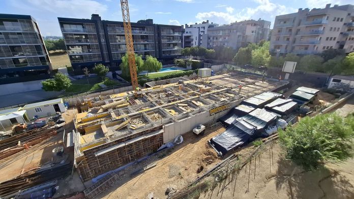 Obres de nova promoció d'HPO a Sant Cugat del Vallès | ACN Obres de nova promoció d'HPO a Sant Cugat del Vallès | ACN