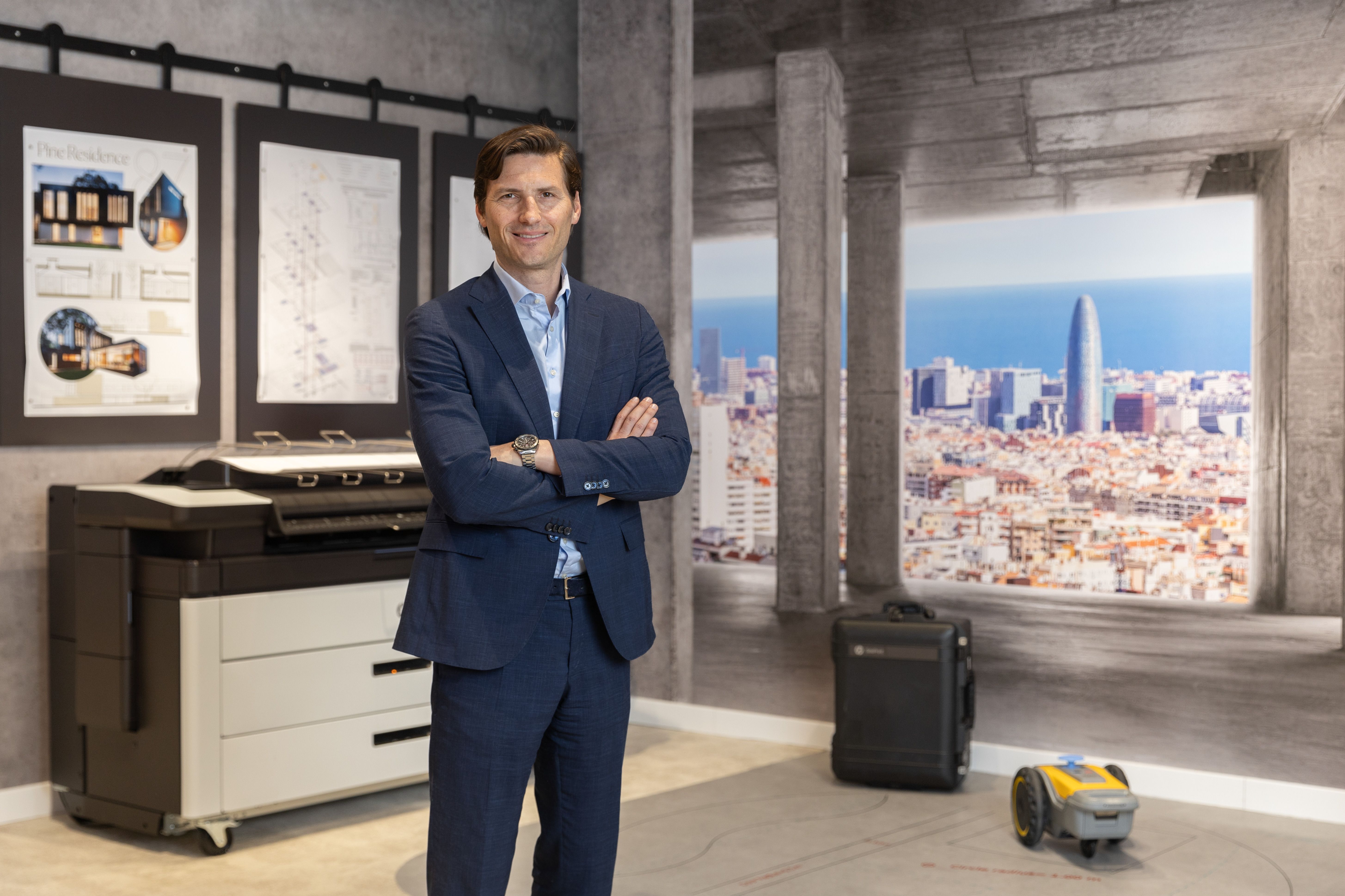 Daniel Martinez, president de la divisió de Gran Format d'HP i director del Campus Internacional d'HP Barcelona | Cedida