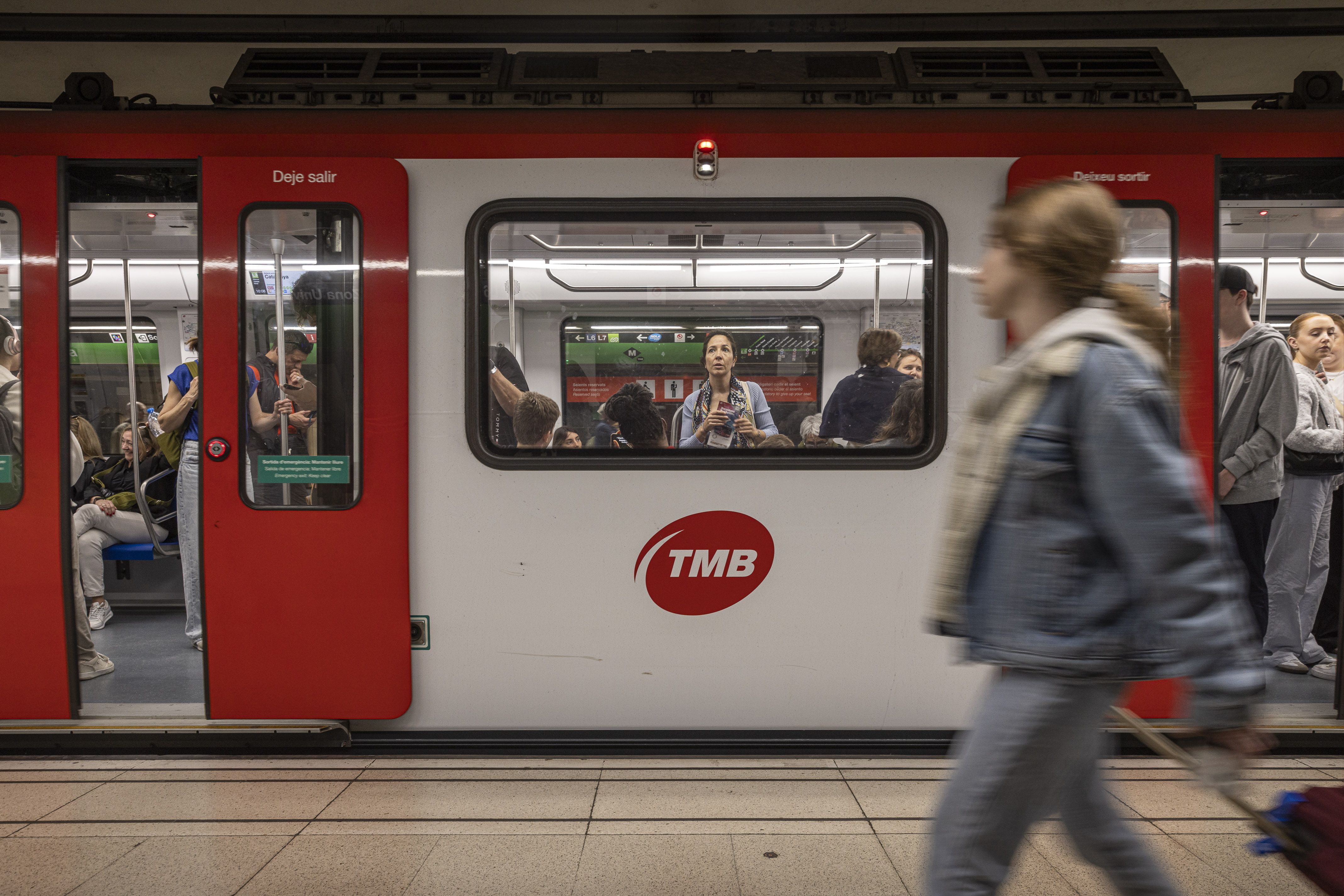 El vuitè mes de l'any el Metro va registrar 30,3 milions de persones | ACN