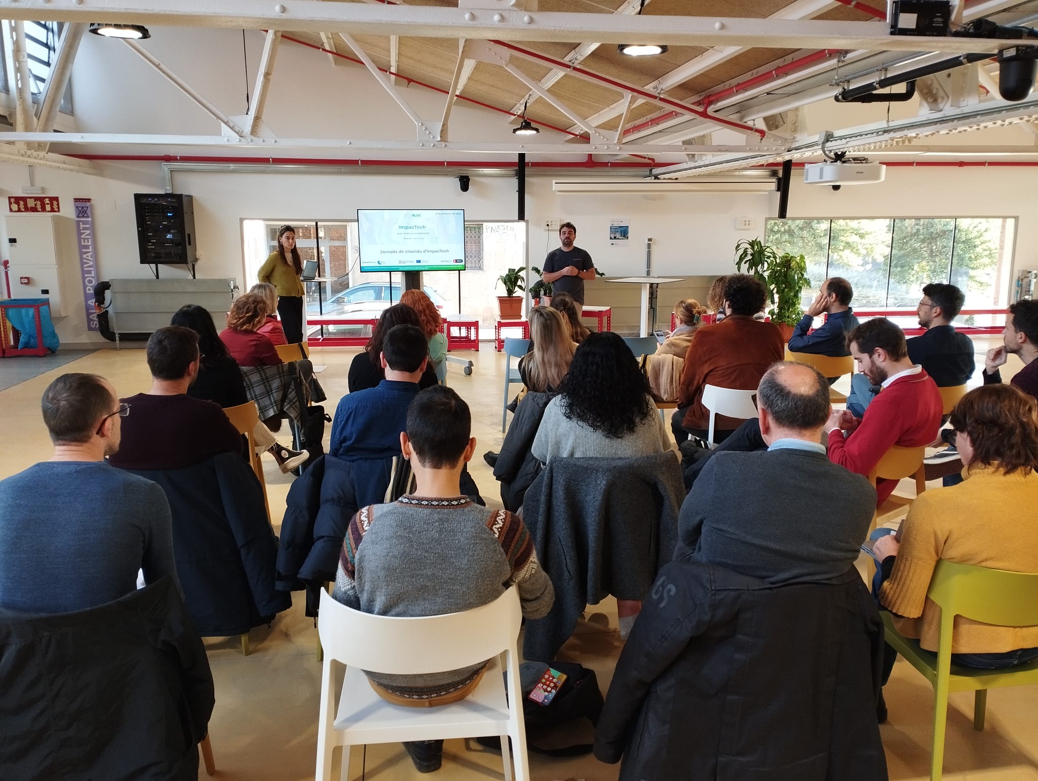 Jornada de cloenda del programa Impactech, a desembre de 2024 | Cedida Jornada de cloenda del programa Impactech, a desembre de 2024 | Cedida