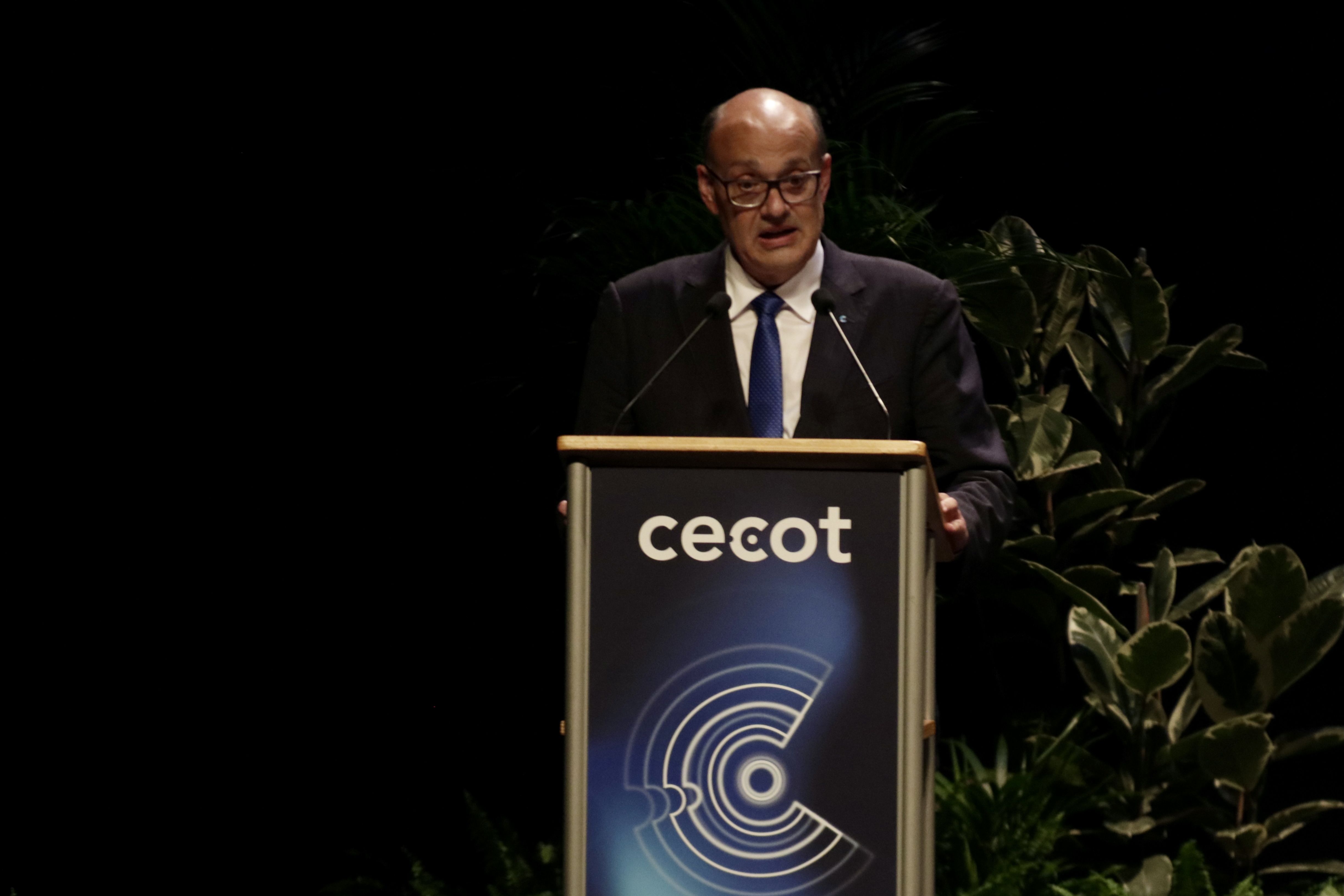 El president de Cecot, Xavier Panés | Jordi Pujolar (ACN)