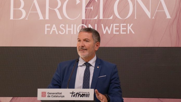 El conseller d’Empresa i Treball de la Generalitat de Catalunya, Miquel Sàmper, durant la inauguració oficial El conseller d’Empresa i Treball de la Generalitat de Catalunya, Miquel Sàmper, durant la inauguració oficial