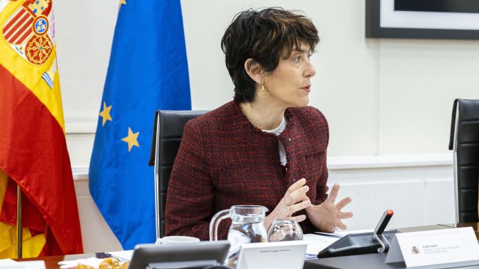 La ministra d'Inclusió, Seguretat Social i Migracions, Elma Saiz | ACN La ministra d'Inclusió, Seguretat Social i Migracions, Elma Saiz | ACN