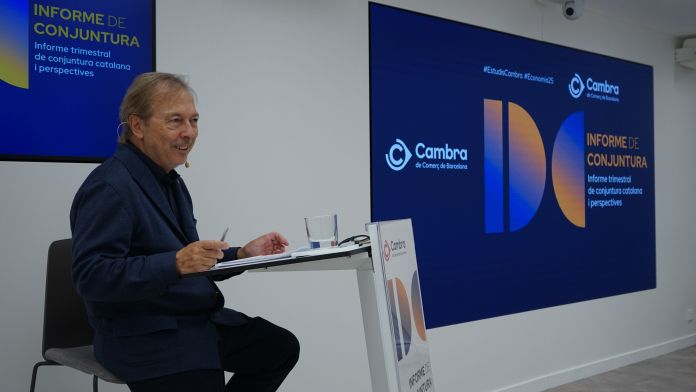 El president de la Cambra de Barcelona, Josep Santacreu El president de la Cambra de Barcelona, Josep Santacreu