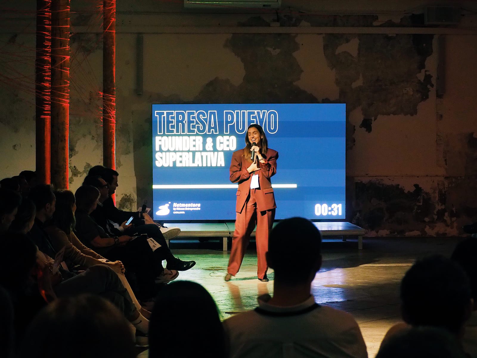 Teresa Pueyo (Superlativa) ha sido permiada con el premio 'De emprendedor/a a empresario/a' de Netmentora | Cedida