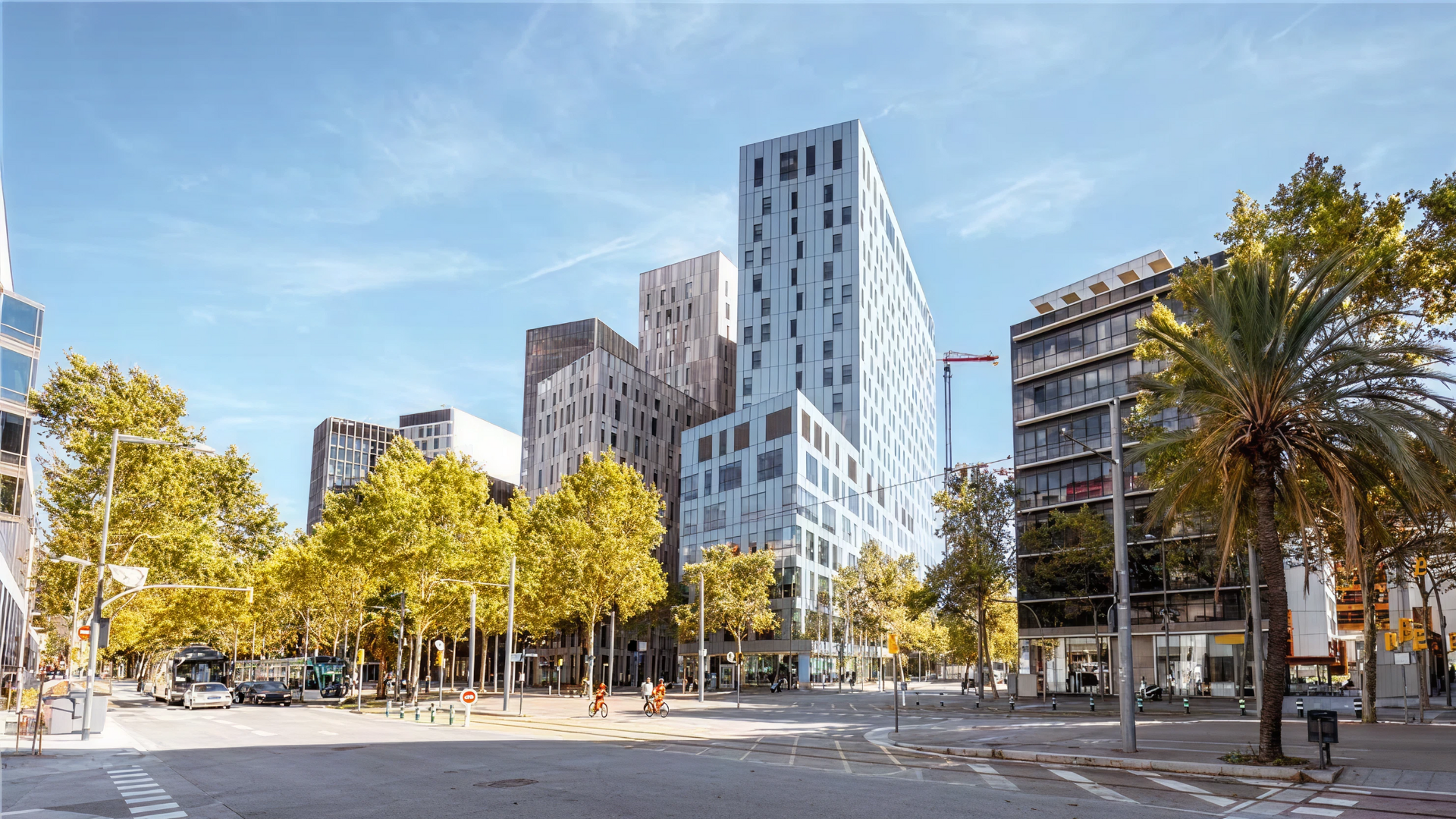 Conjunt d’oficines ubicat a prop de la plaça Glòries | Forcadell