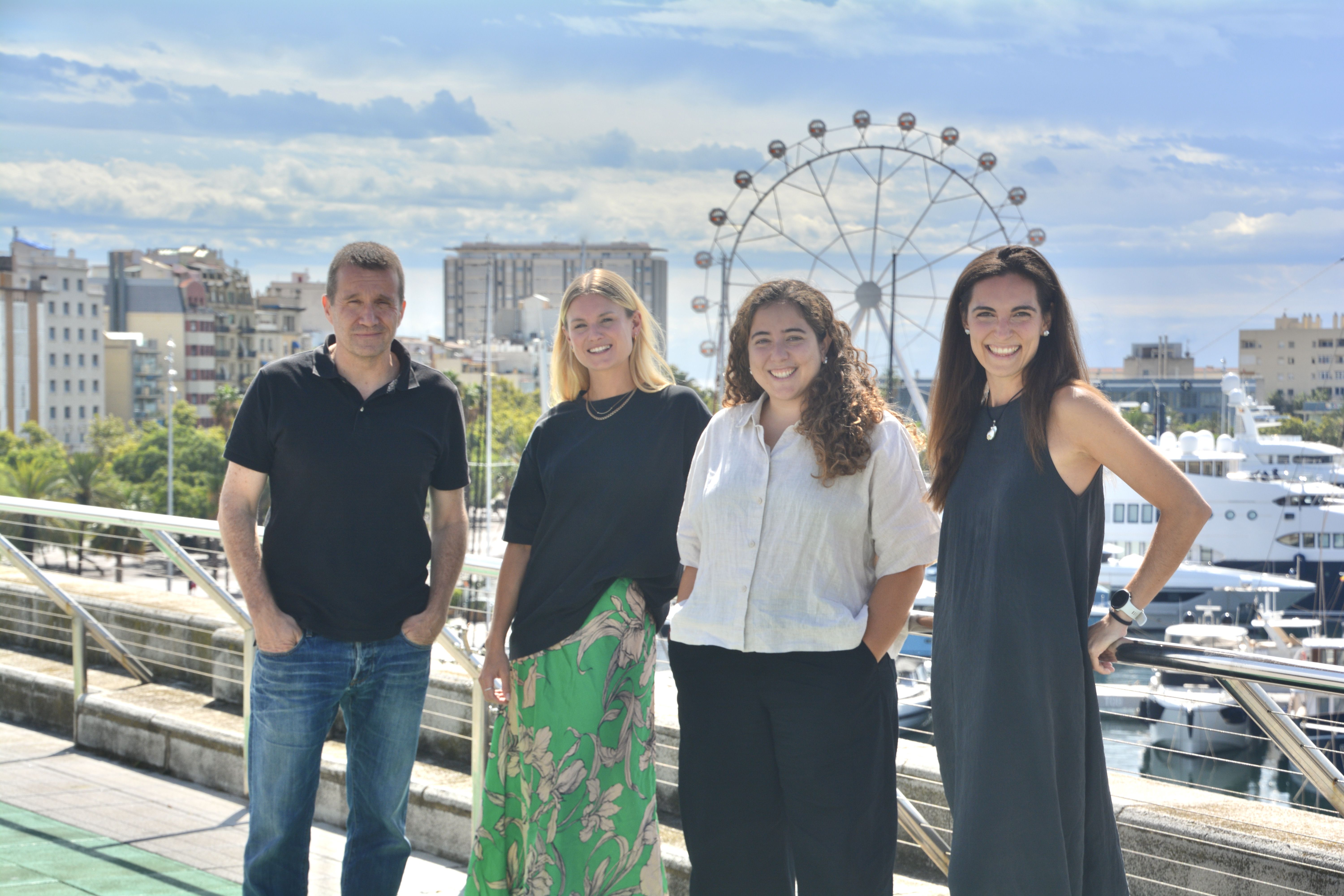 D'esquerra a dreta: Miquel Martí (Tech Barcelona), Susanna Kamph (Xplore Studio), Quima Carner (Xplore Studio) i Meritxell Vila (Tech Barcelona) | Cedida D'esquerra a dreta: Miquel Martí (Tech Barcelona), Susanna Kamph (Xplore Studio), Quima Carner (Xplore Studio) i Meritxell Vila (Tech Barcelona) | Cedida