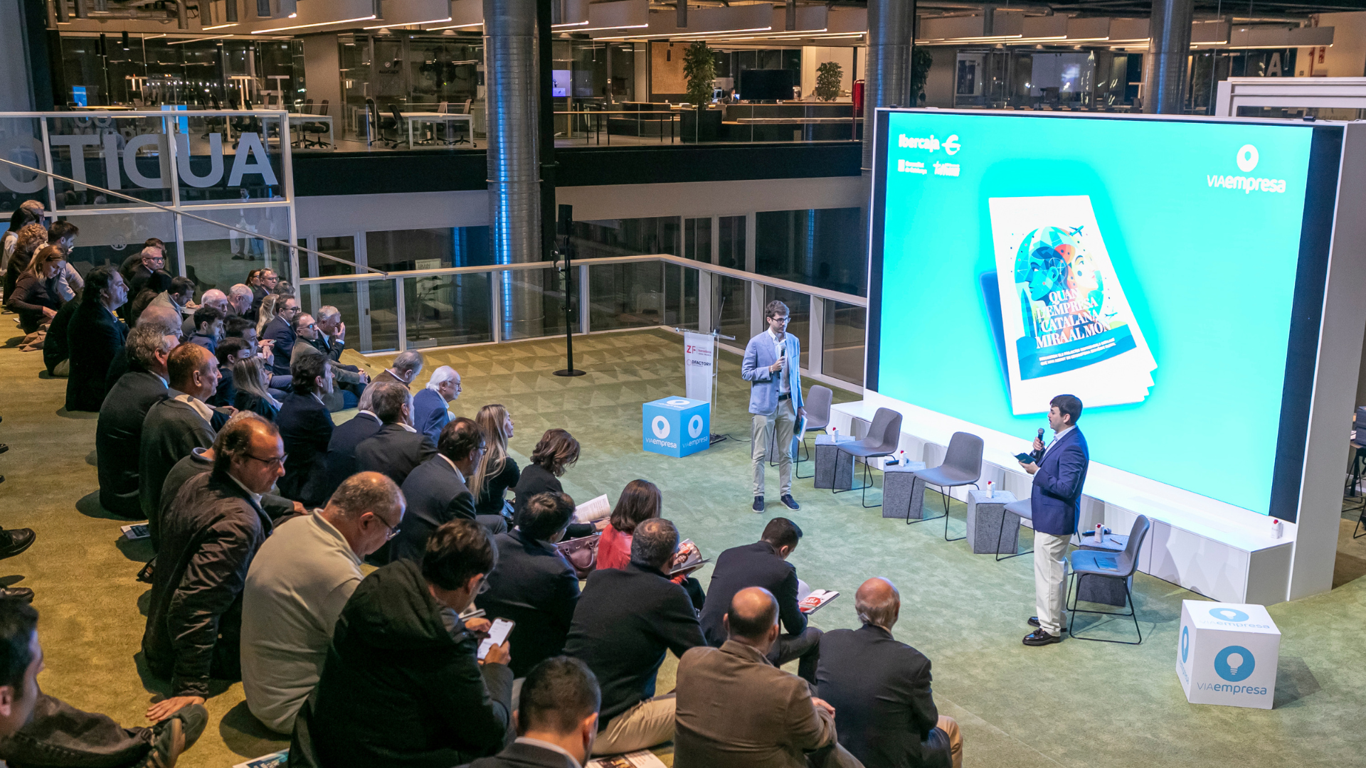 L'acte de presentació, al DFactory del Consorci de la Zona Franca de Barcelona | Marc Llibre