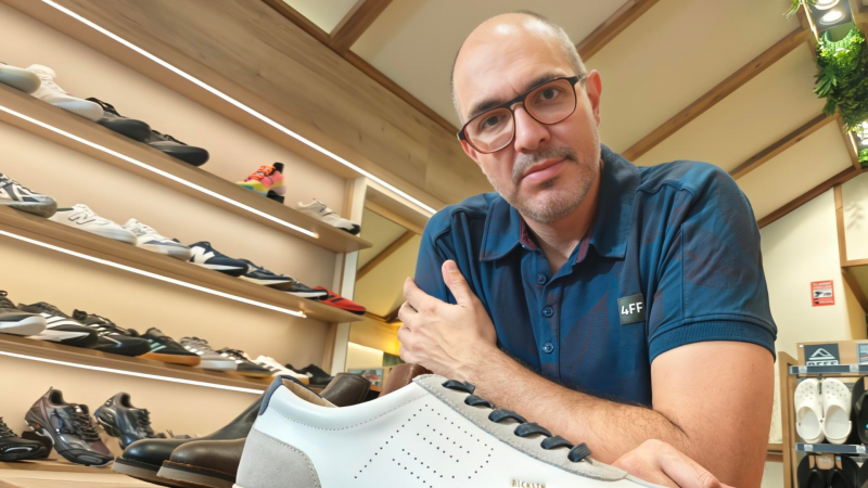 Roger Estruch, soci i gerent de GrandesZapatos | Cedida Roger Estruch, soci i gerent de GrandesZapatos | Cedida