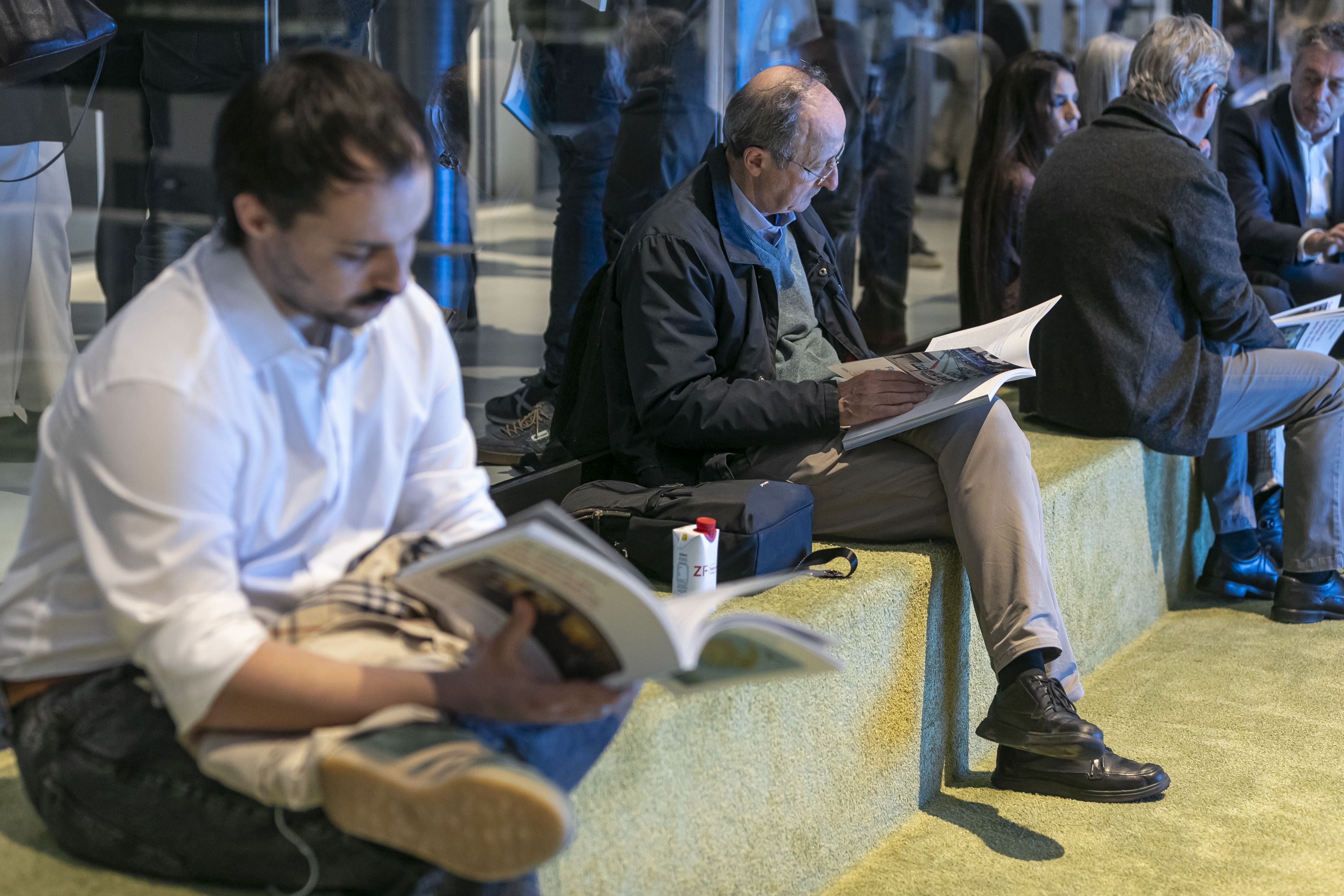 Diversos assistents a l'acte celebrat al DFactory Barcelona | Marc Llibre