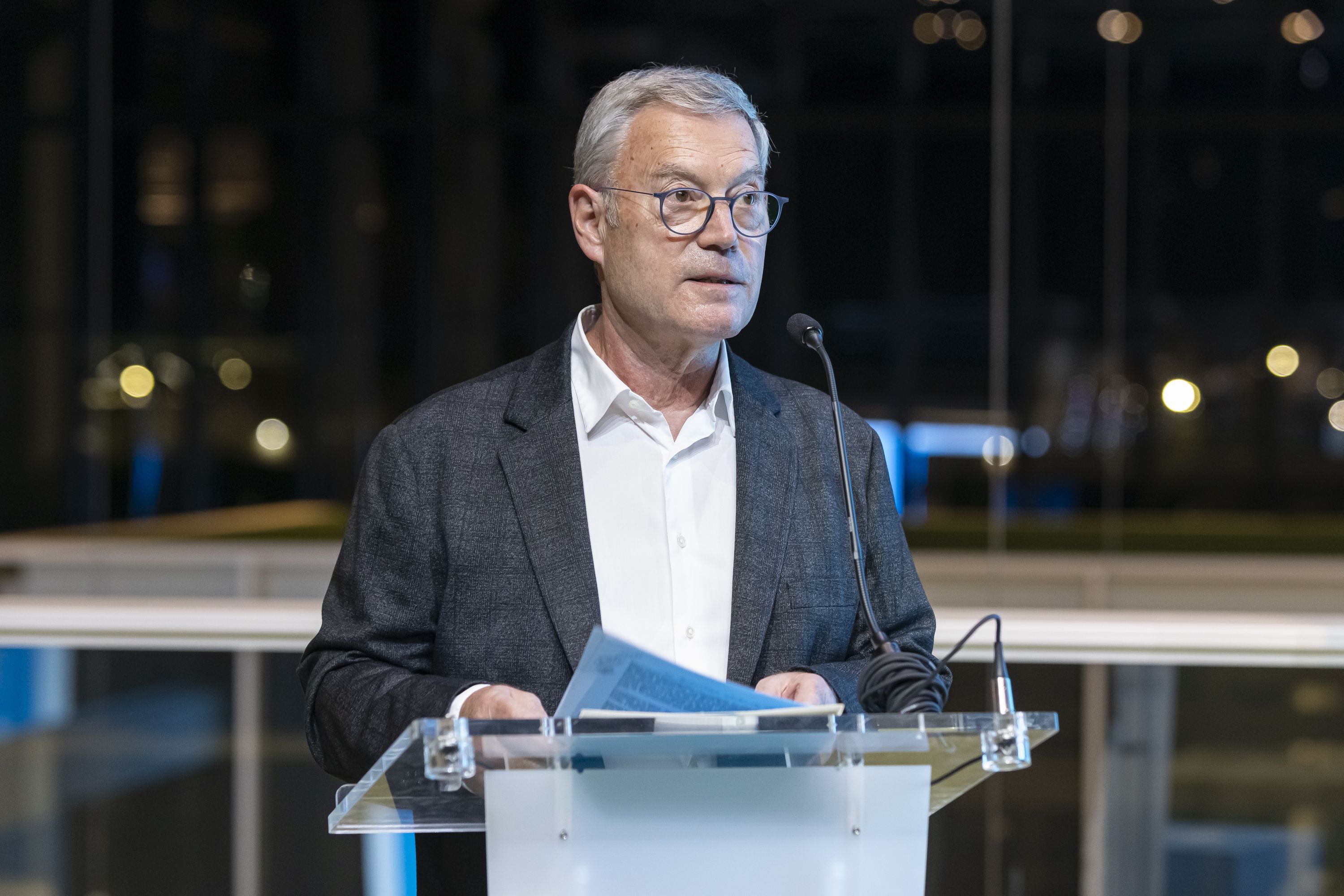 Ramon Grau, president de Totmedia, durant l'acte de VIA Empresa | Marc Llibre