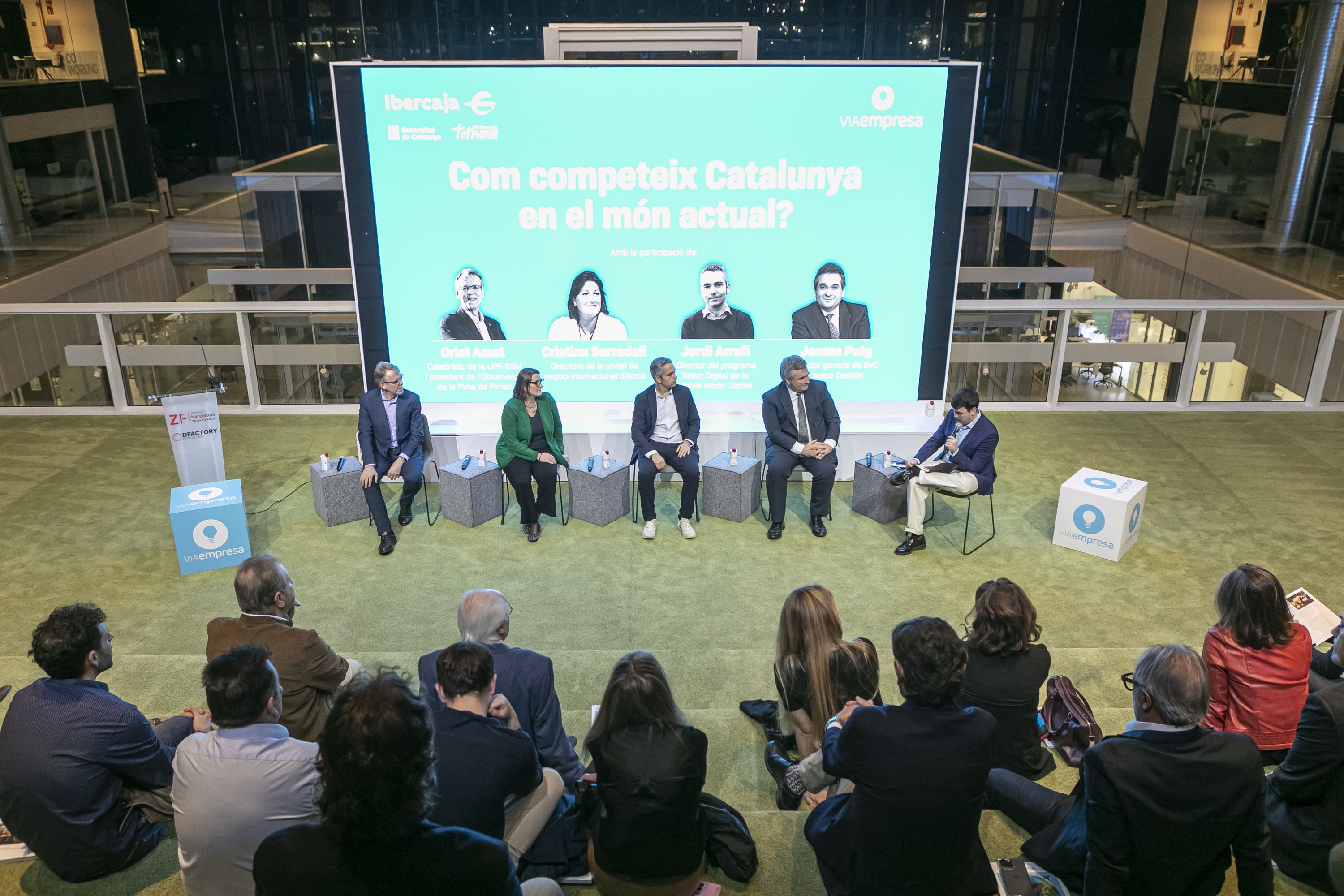 Taula rodona sobre el paper del teixit empresarial català en el món | Marc Llibre