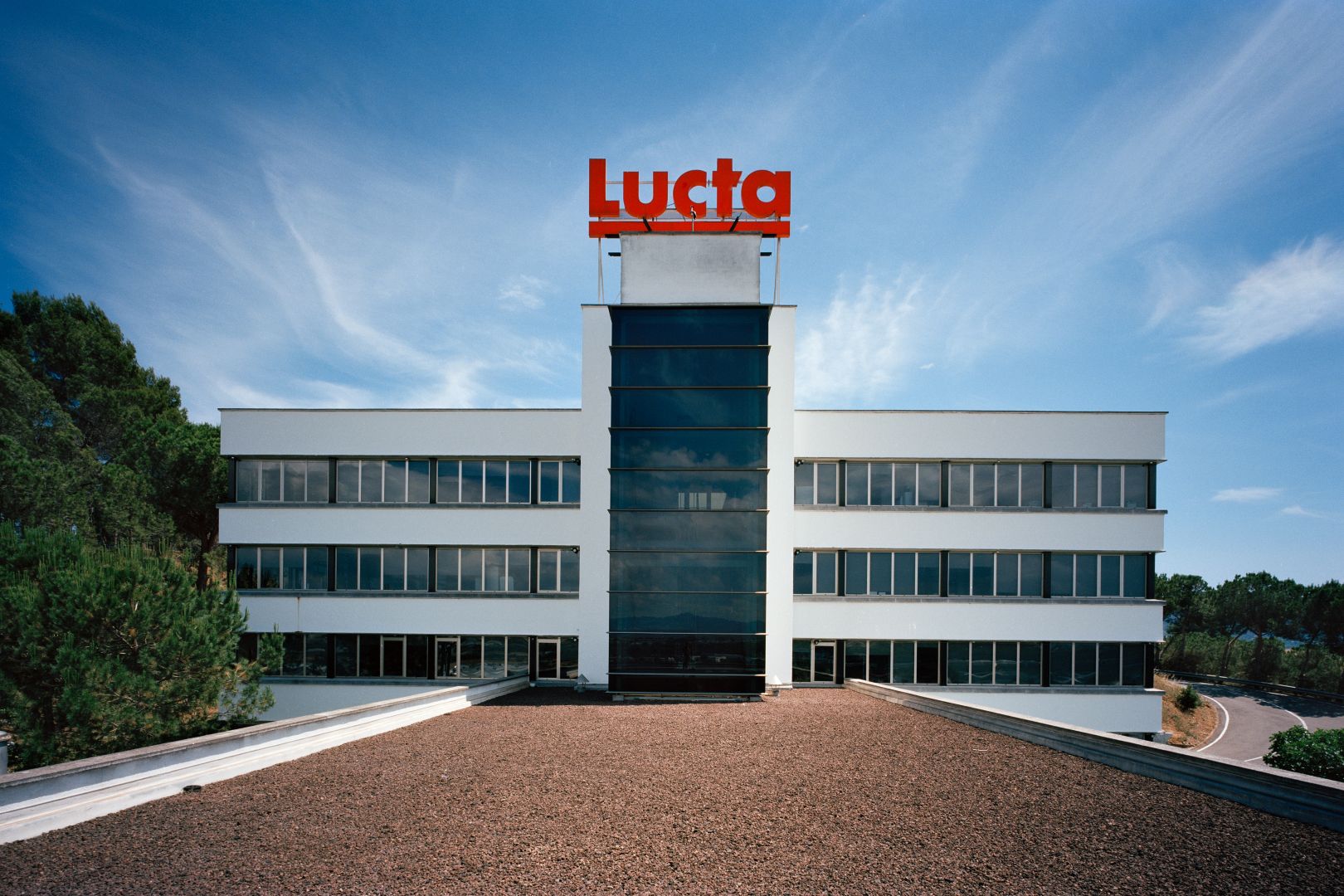 Façana de la seu principal de Lucta | Cedida